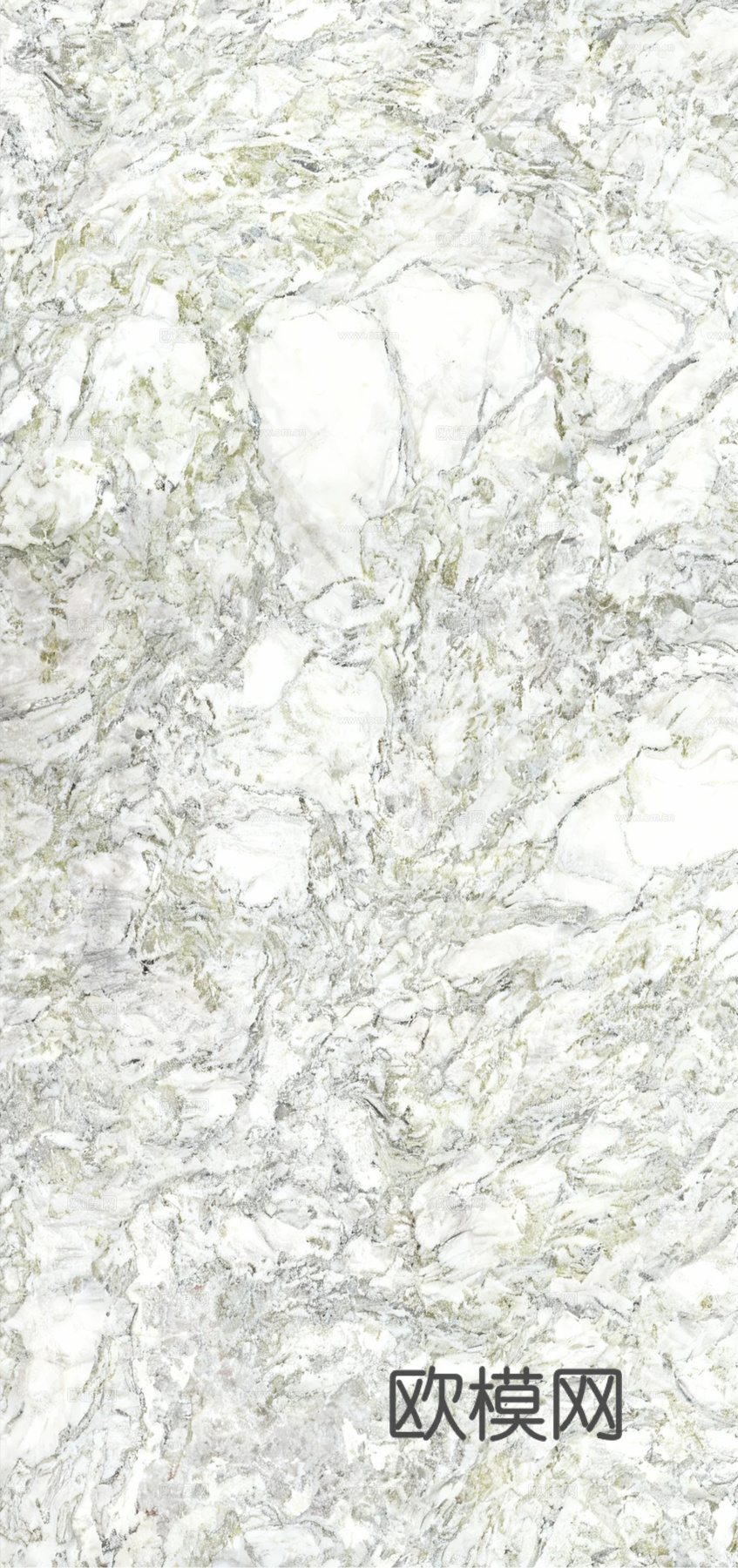 冷翡翠大理石绿色大理石瓷砖岩板绿色奢石绿山水大理石白绿翡翠