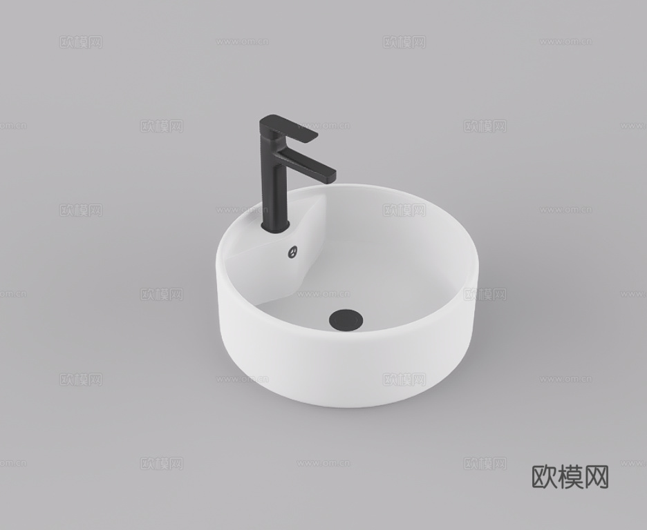 台盆su模型下载（渲染图1）