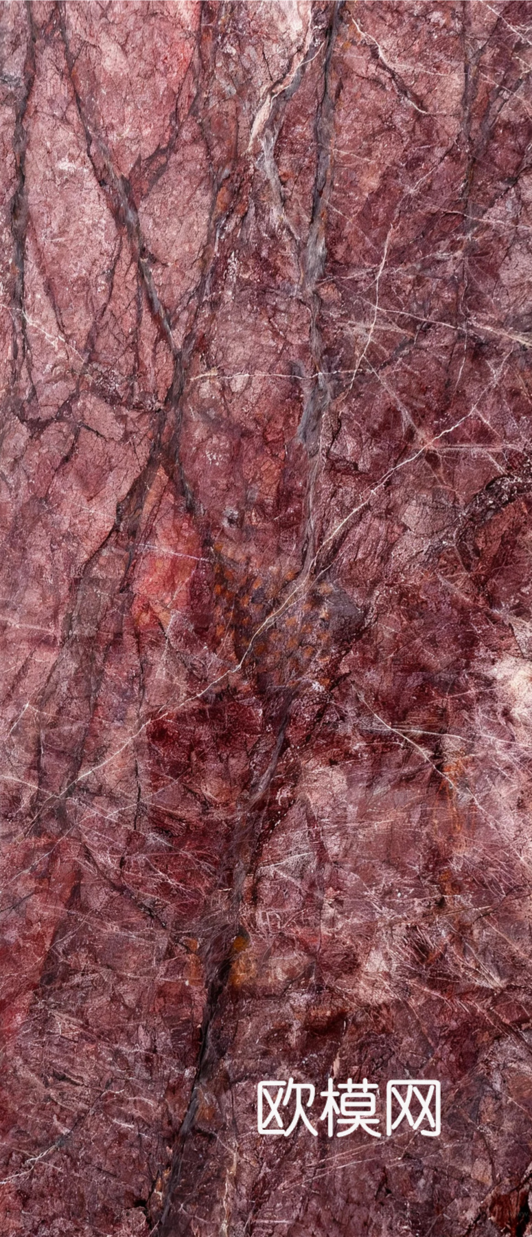 现代轻奢 意式紫金琉璃大理石 深紫色大理石瓷砖岩板