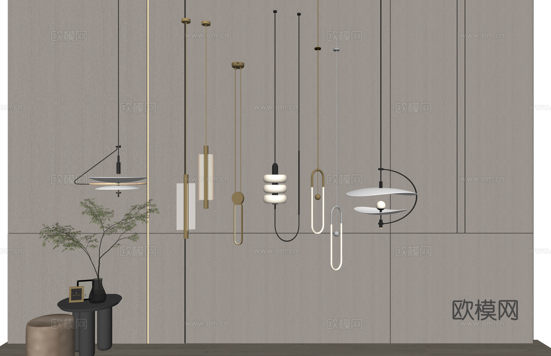 室外灯 射灯 灯 灯光 草坪灯 吊灯 装饰灯su模型