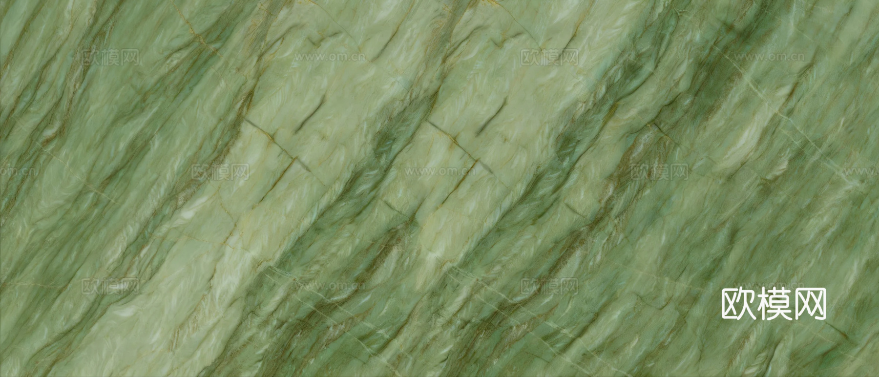 现代中式 加雅绿大理石绿植纹理大理石绿翡翠大理石绿直纹大理石