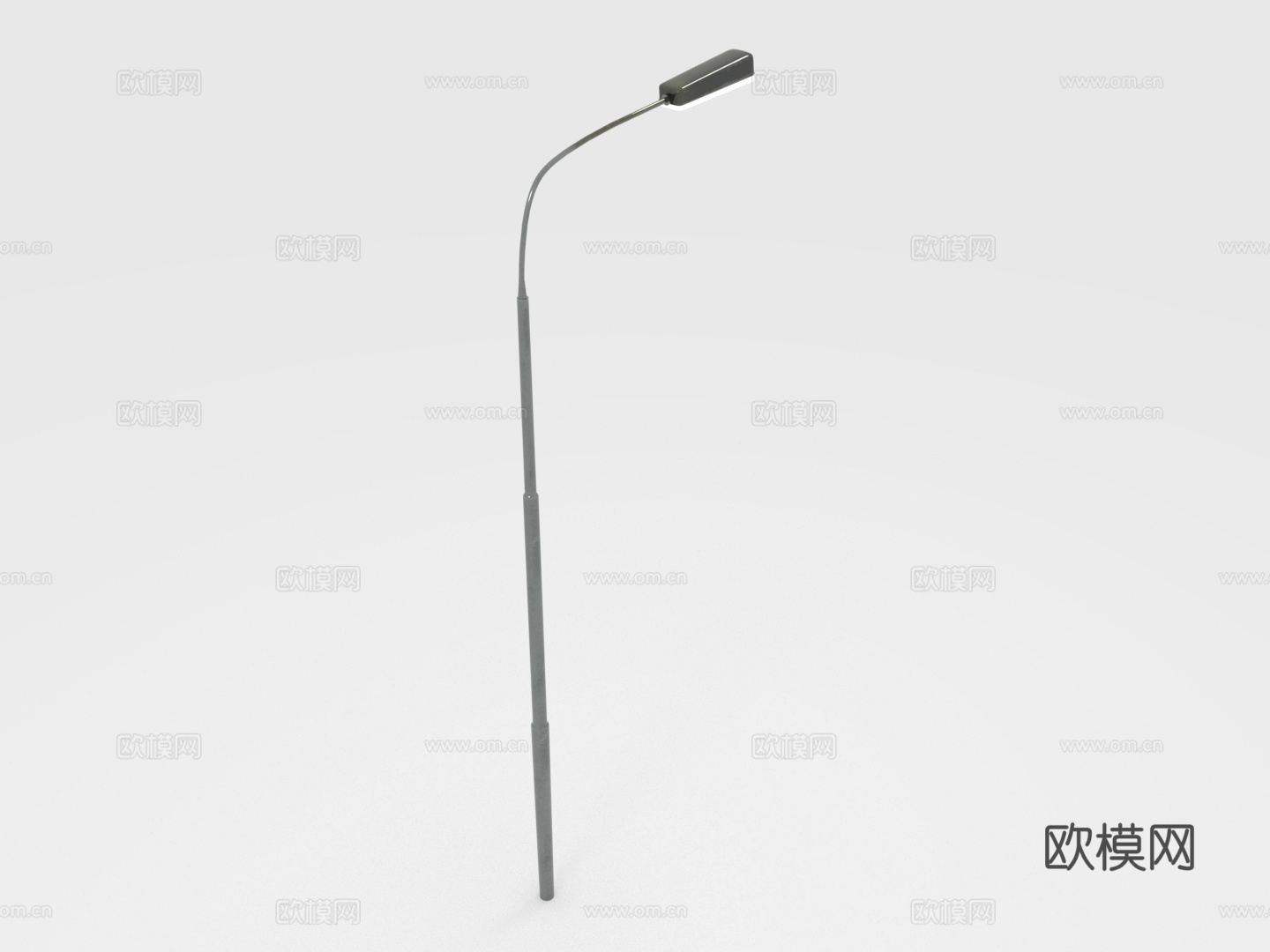 路灯 路灯杆 照明灯 户外灯 街道灯3d模型下载（渲染图1）