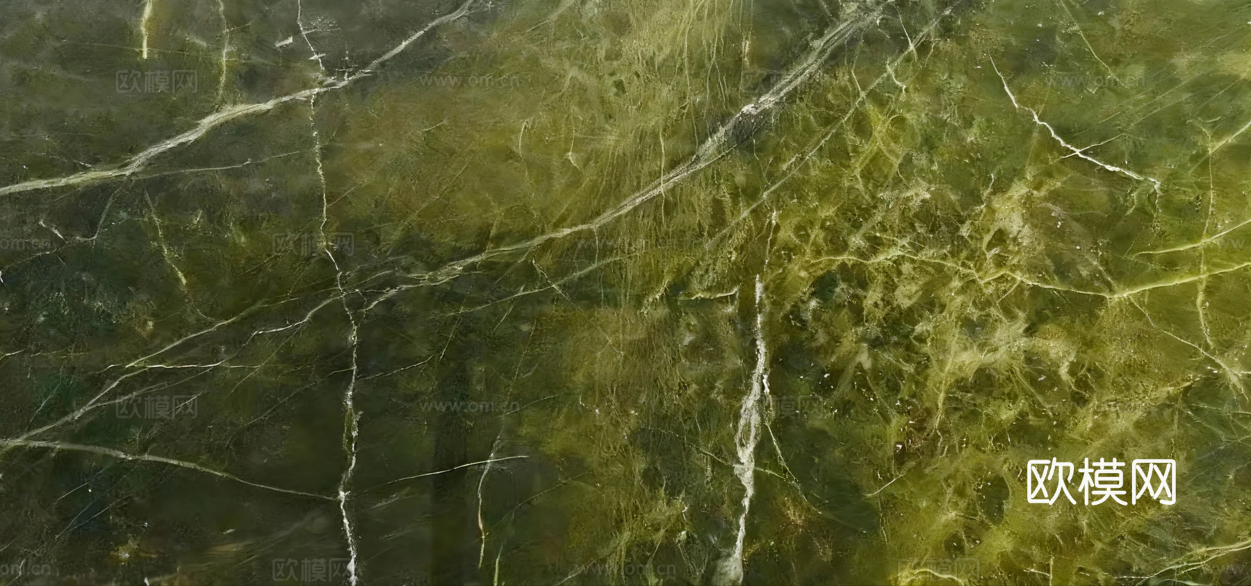 古驰绿大理石绿色大理石瓷砖岩板绿色奢石绿山水大理石 绿翡翠