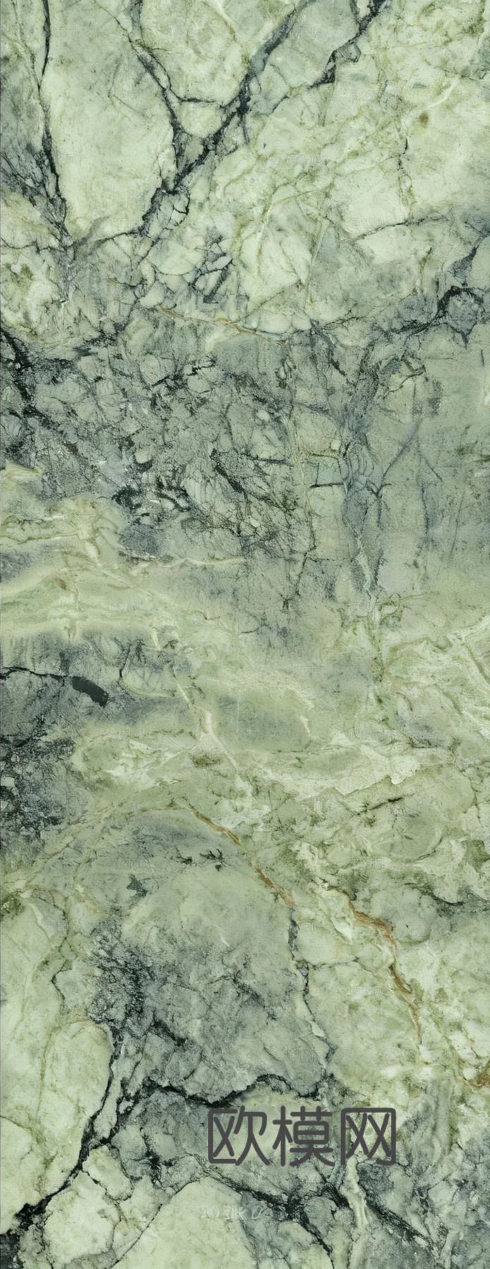 水墨丹青大理石绿色大理石瓷砖岩板绿色奢石绿山水大理石绿翡翠