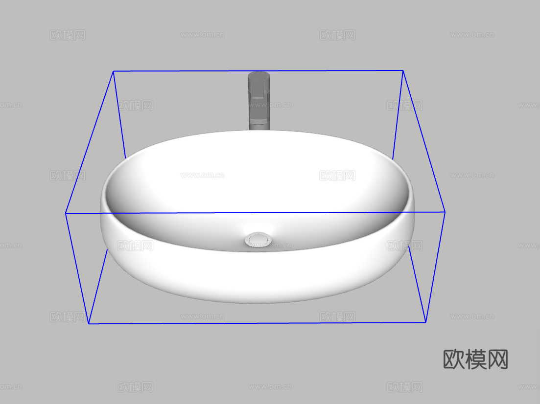 台盆su模型下载（渲染图2）