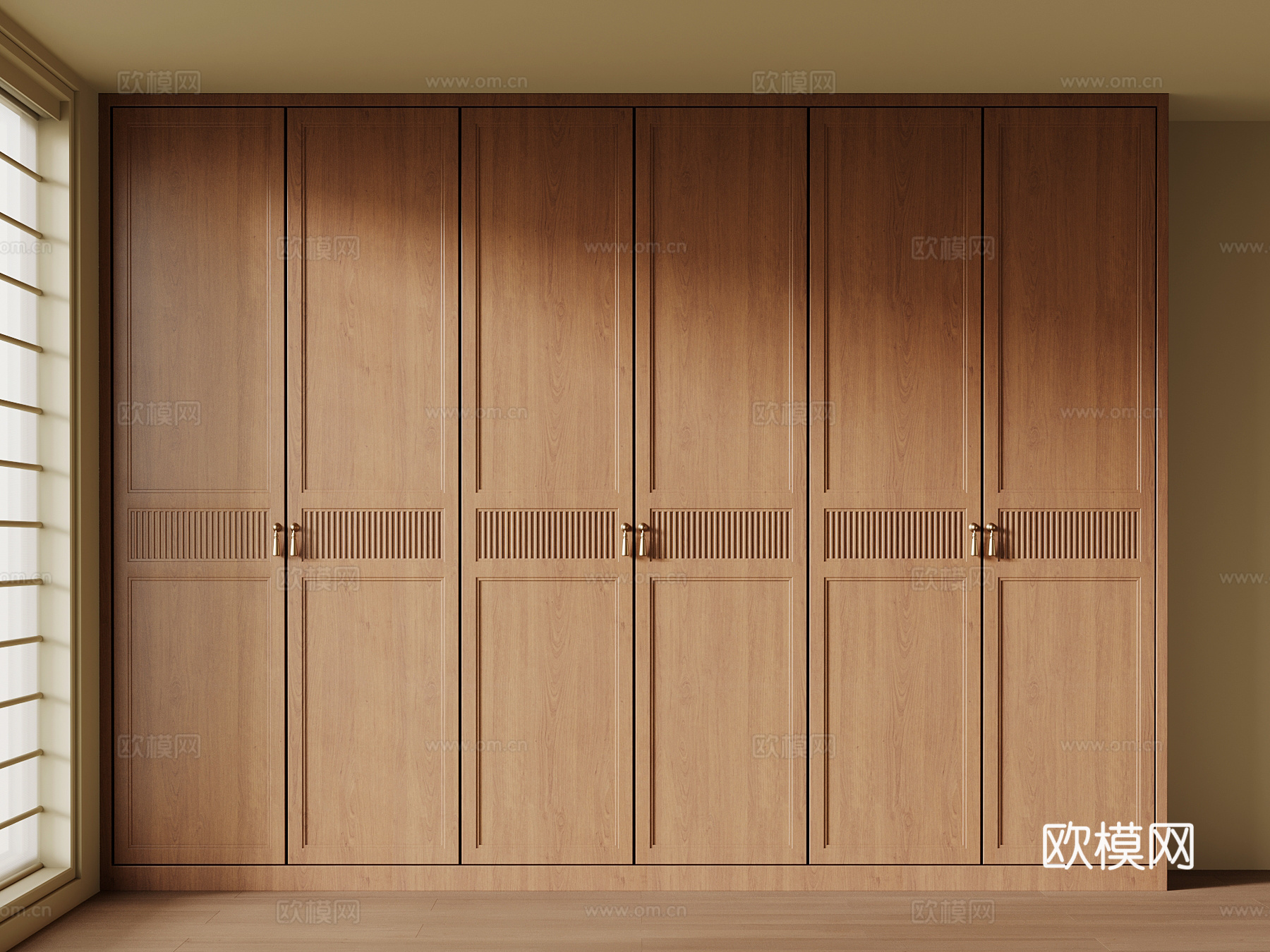 中古衣柜3d模型