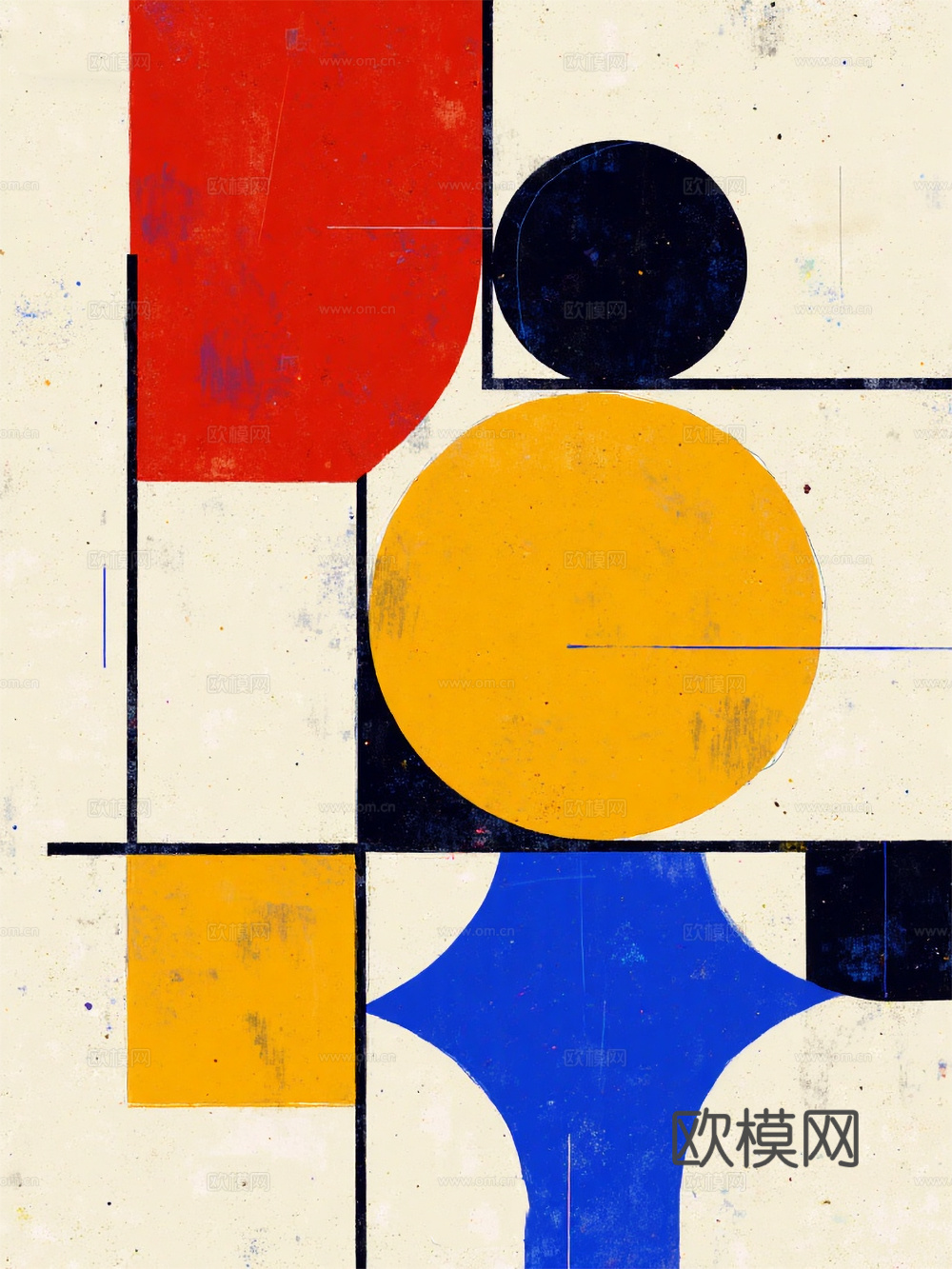 现代抽象装饰画 挂画