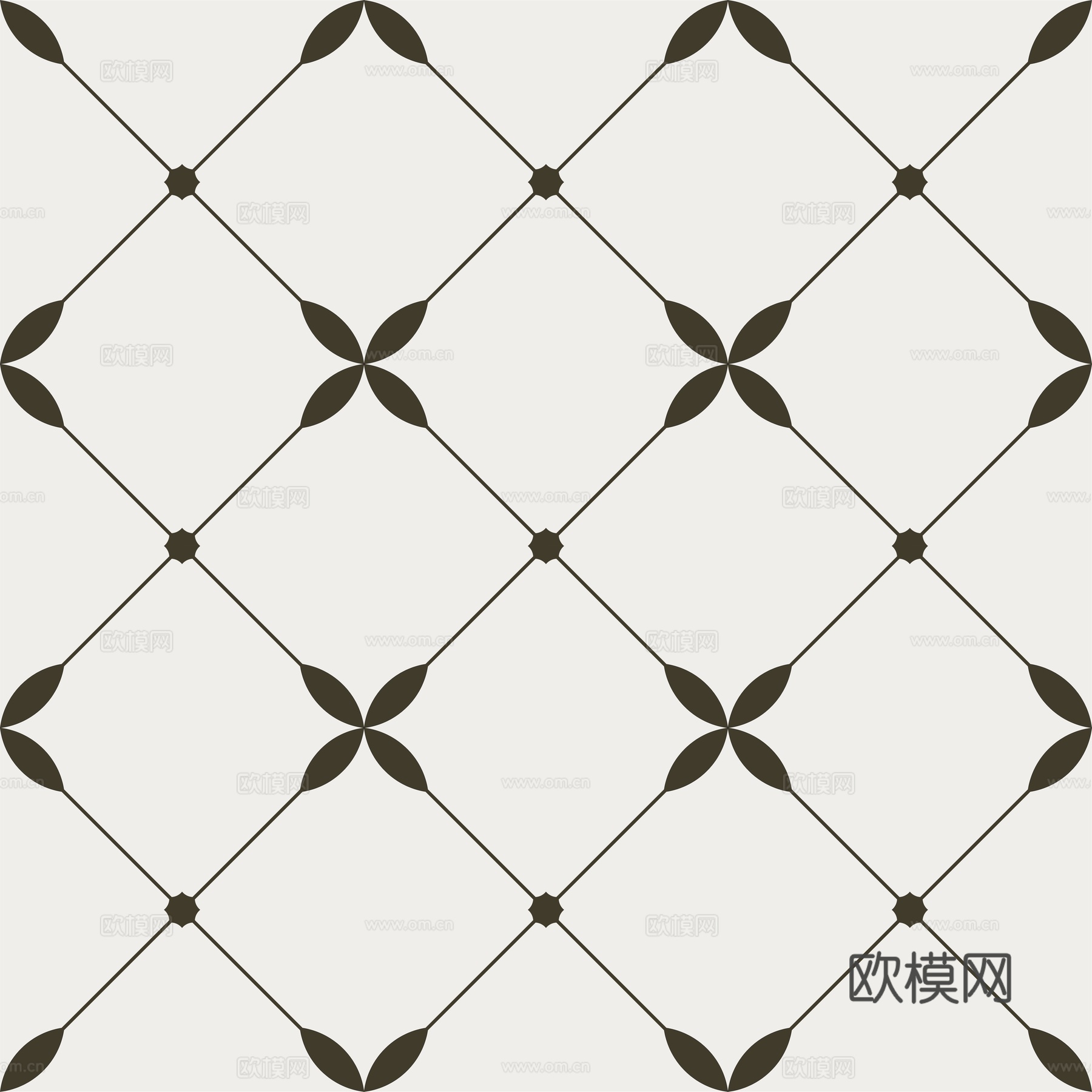 现代简约石材拼花贴图