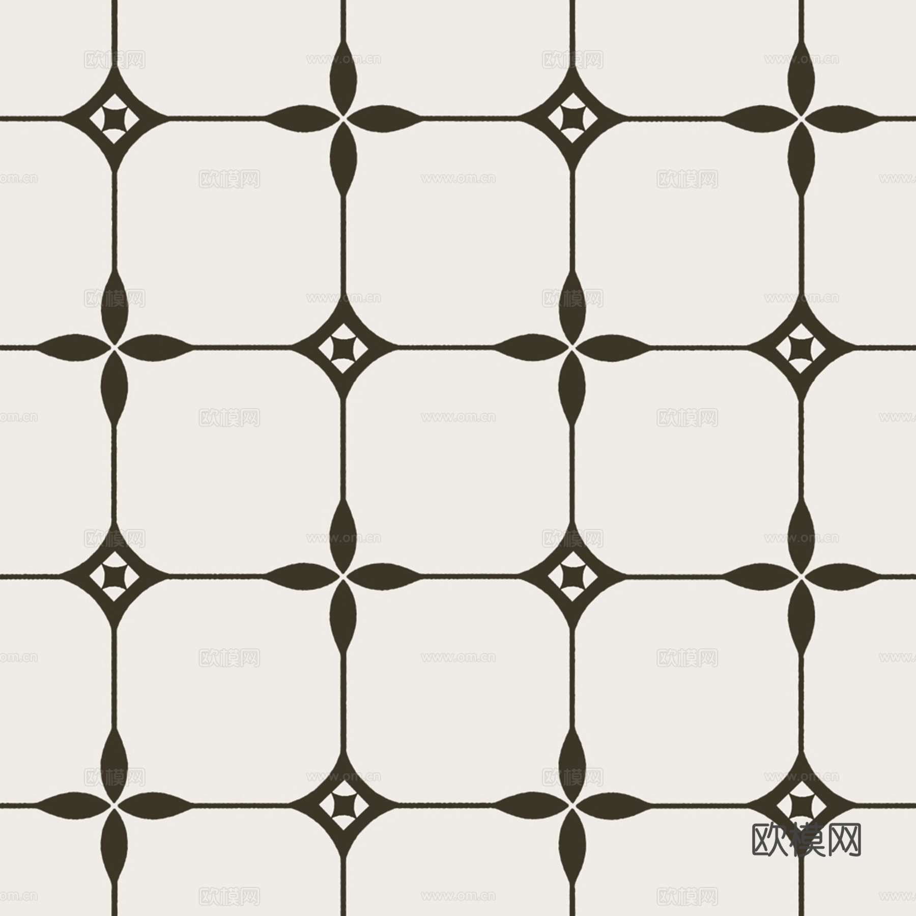 现代无缝拼花砖瓷砖贴图下载