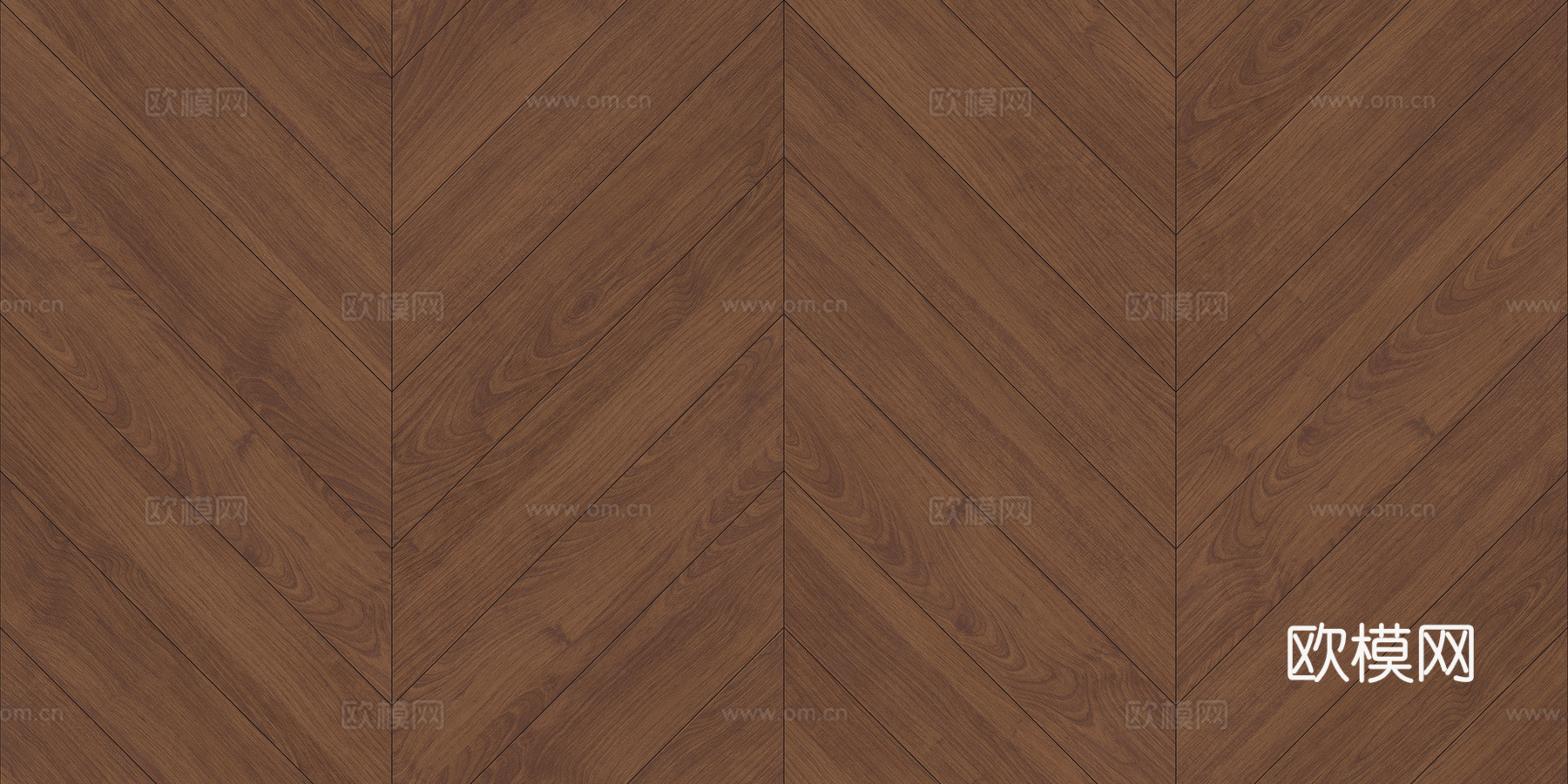 无缝樱桃木鱼骨拼人字拼木地板贴图