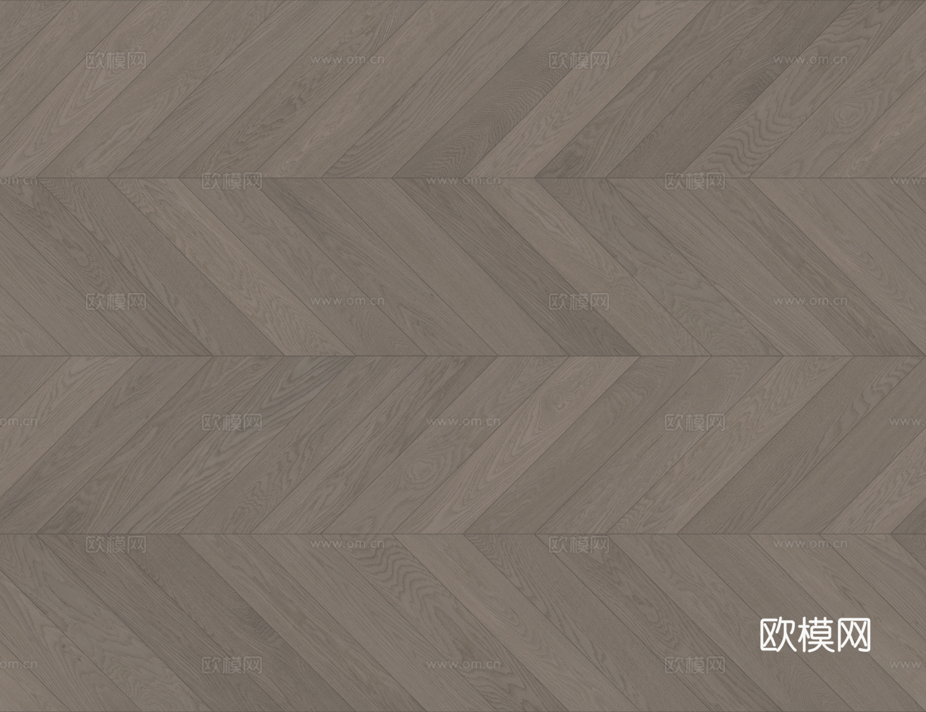 无缝暖灰色鱼骨拼人字拼木地板