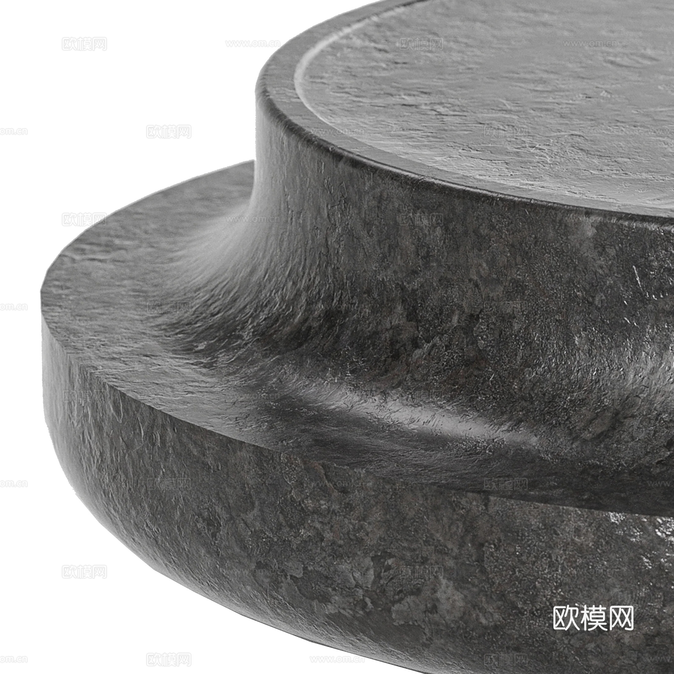 中古风茶几su模型