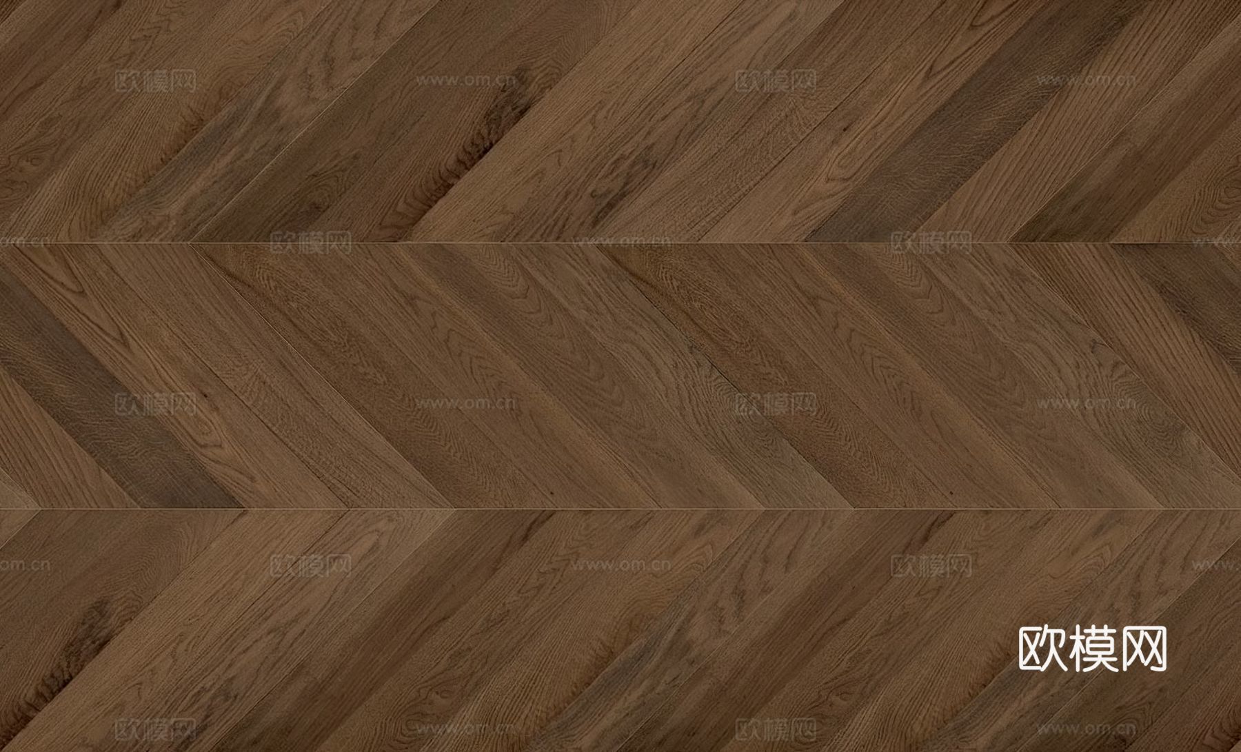 无缝棕色鱼骨拼木地板贴图
