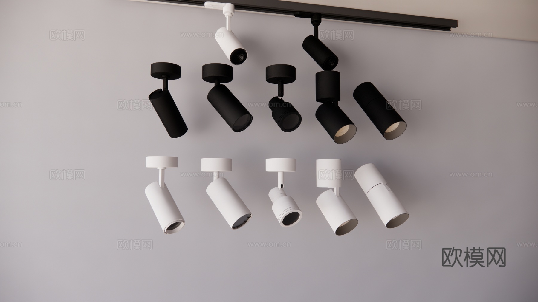 灯具 草坪灯 灯 室外灯 射灯 灯光su模型