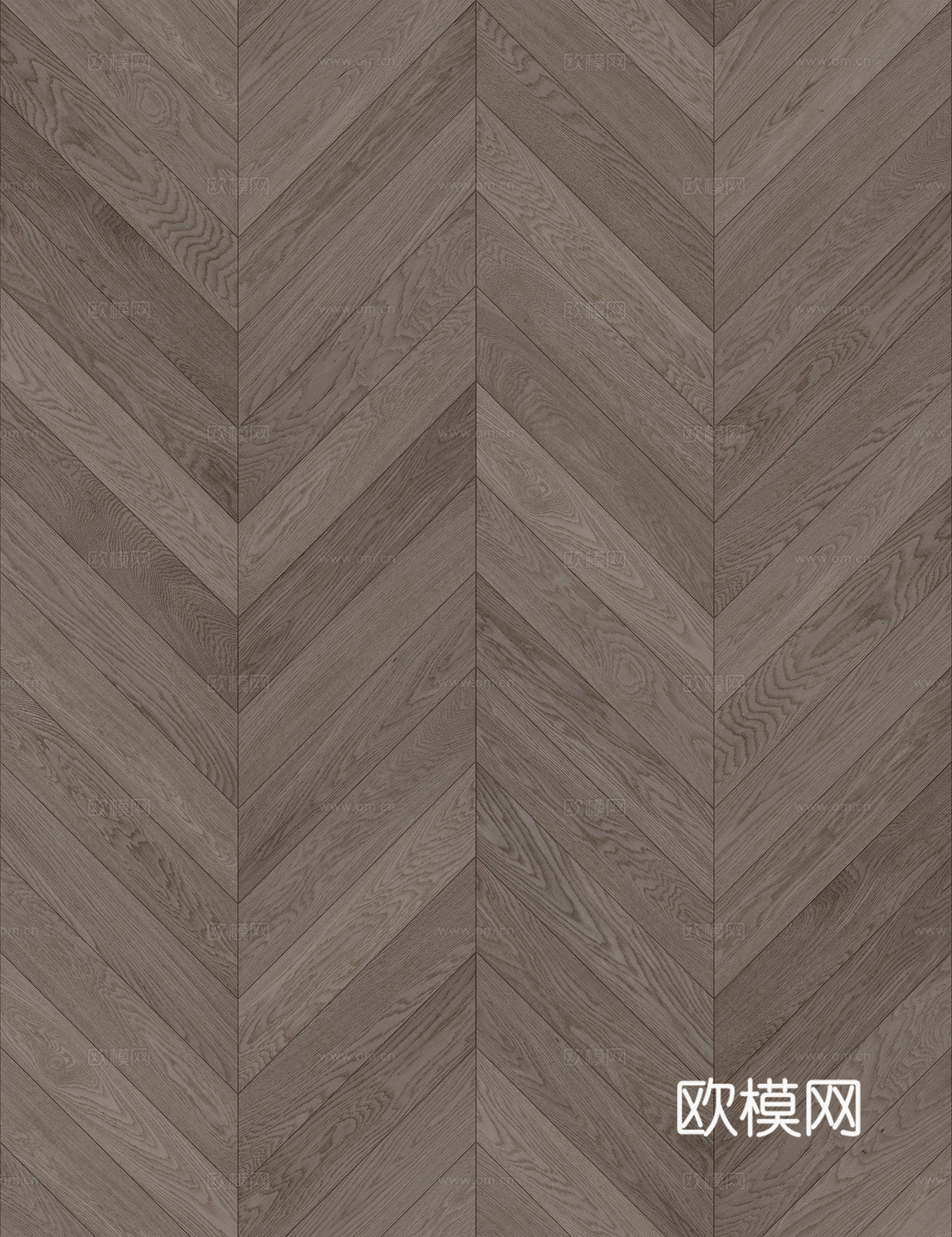 无缝深棕色鱼骨拼人字拼木地板