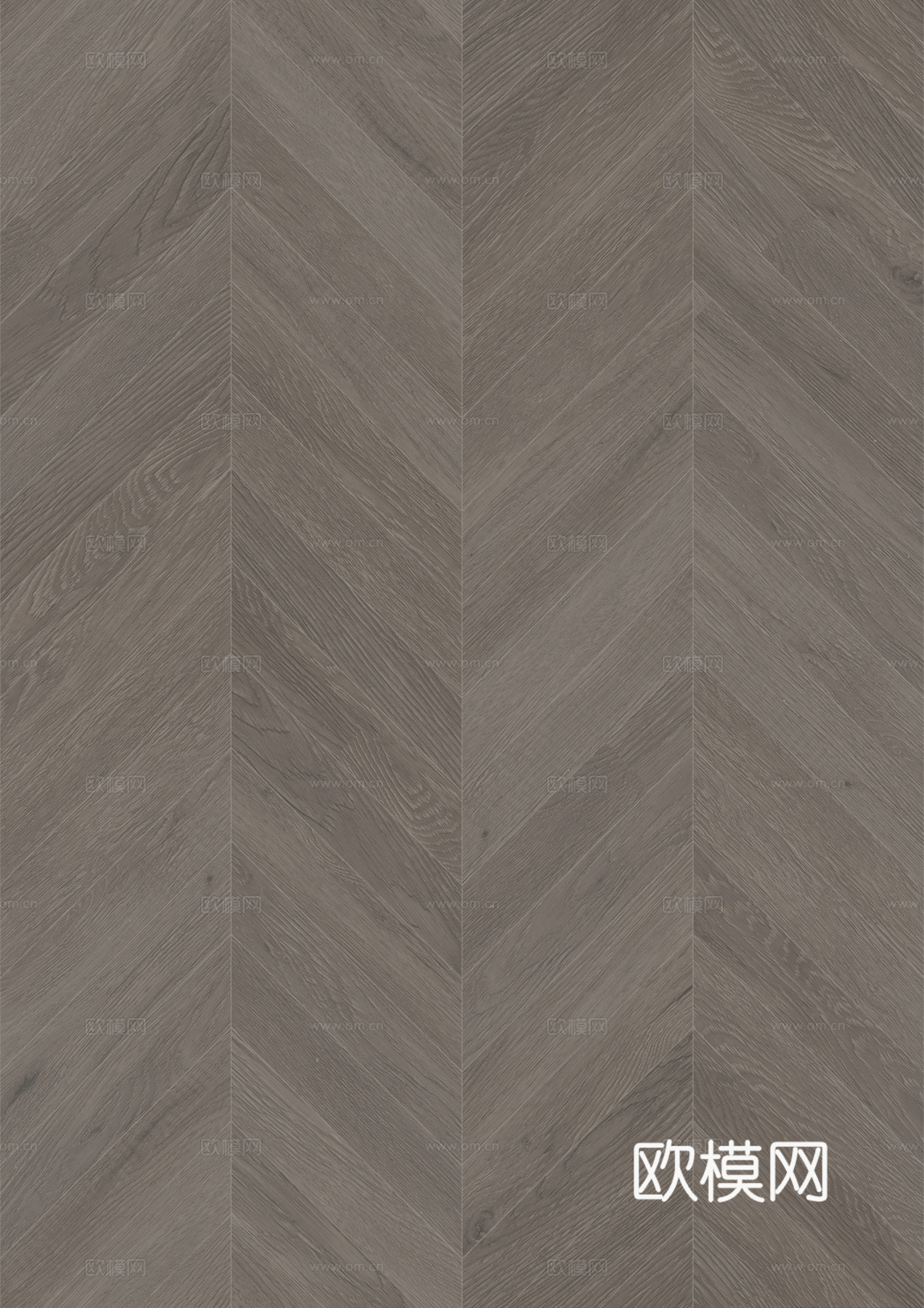 无缝暖灰色鱼骨拼人字拼木地板