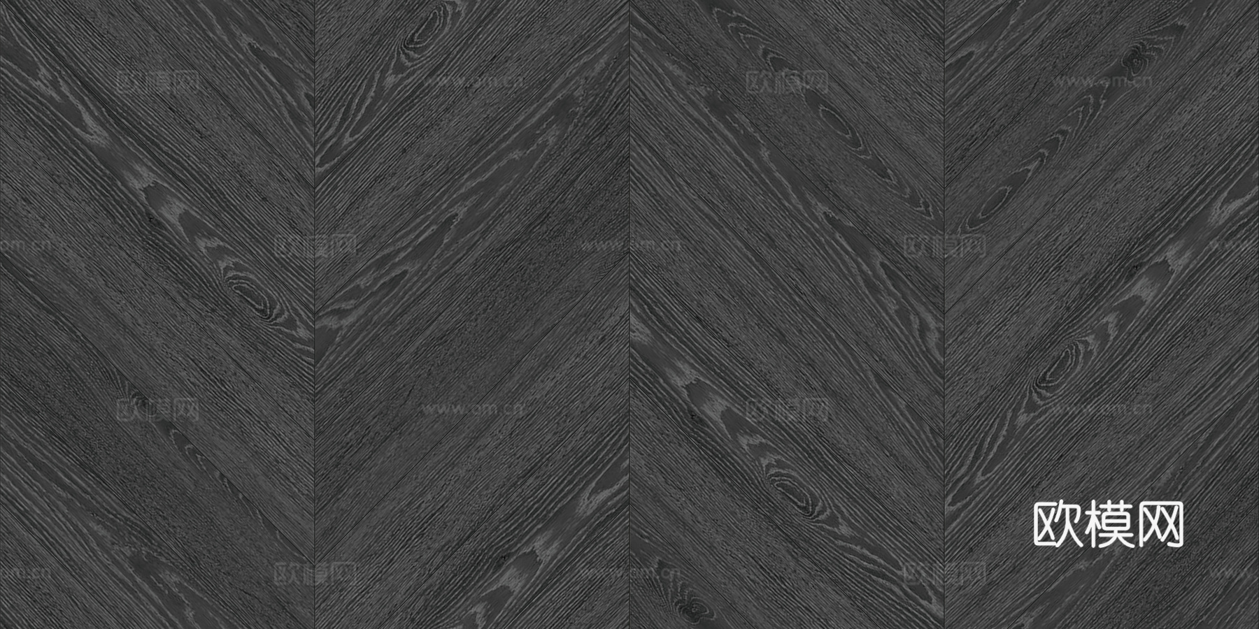 无缝灰色鱼骨拼人字拼木地板贴图