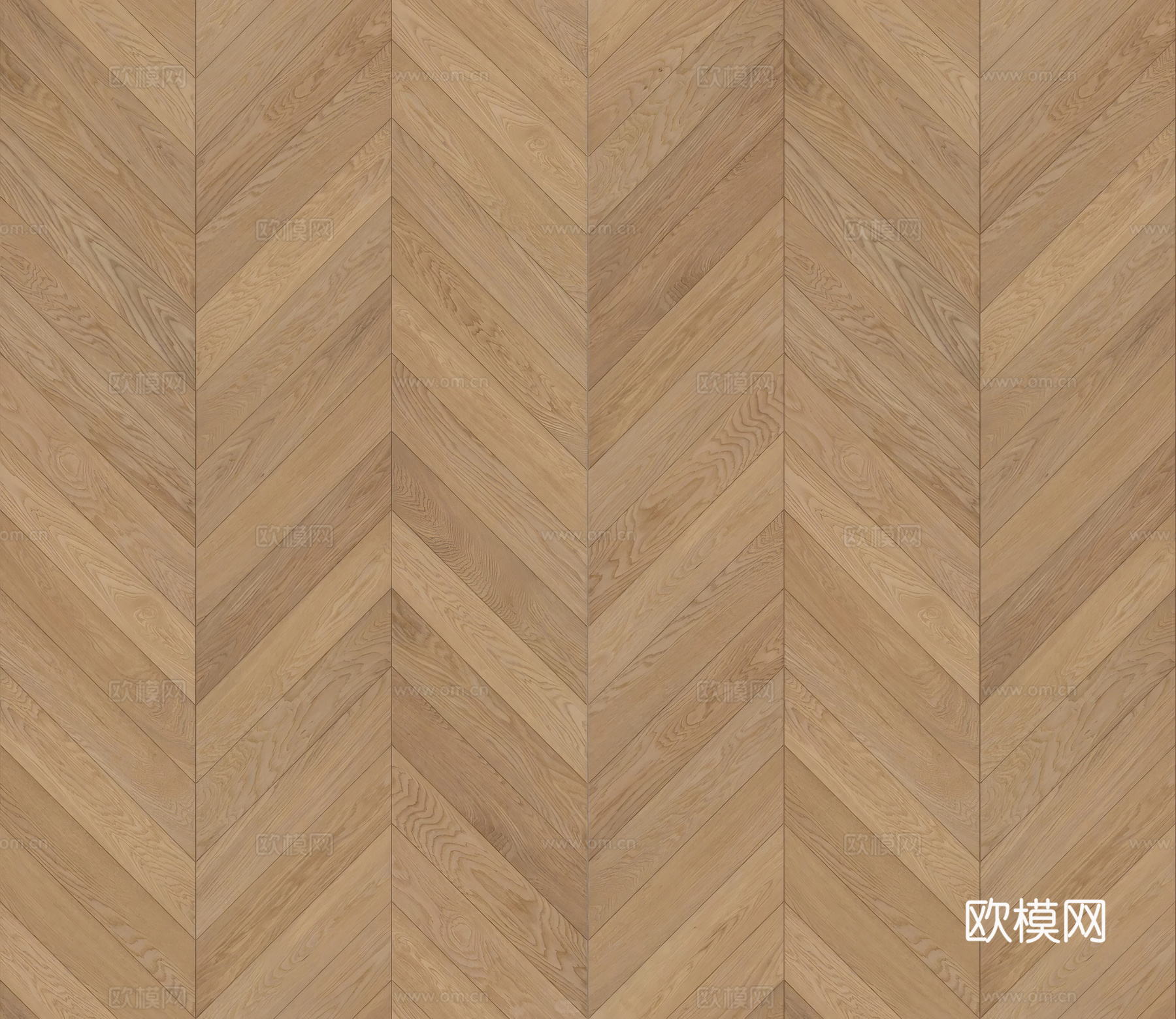 无缝原木色鱼骨拼人字拼木地板贴图