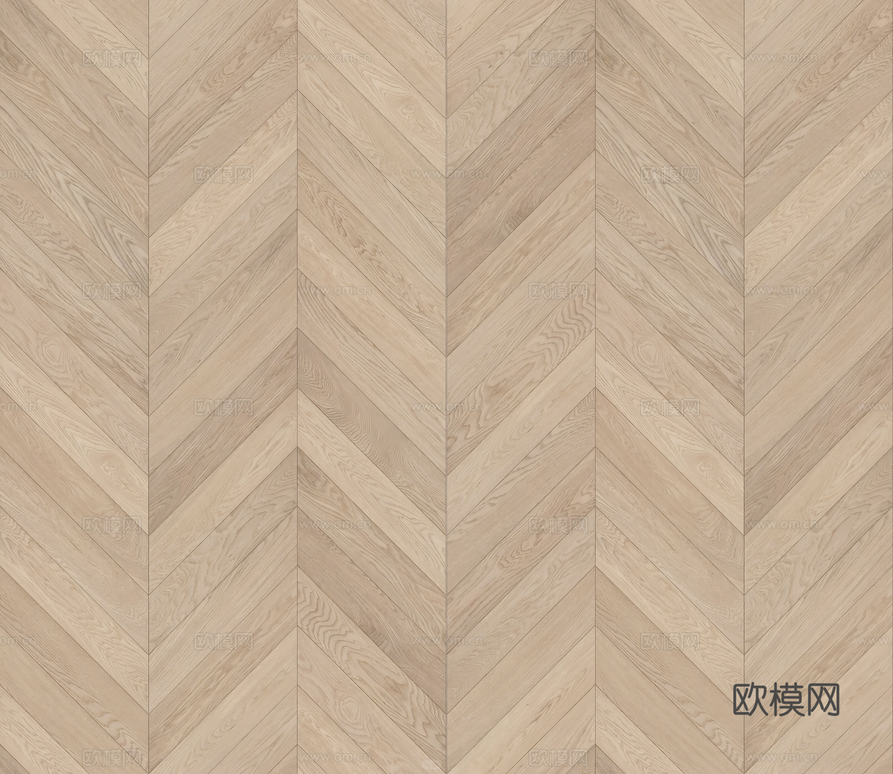 无缝原木色鱼骨拼人字拼木地板贴图