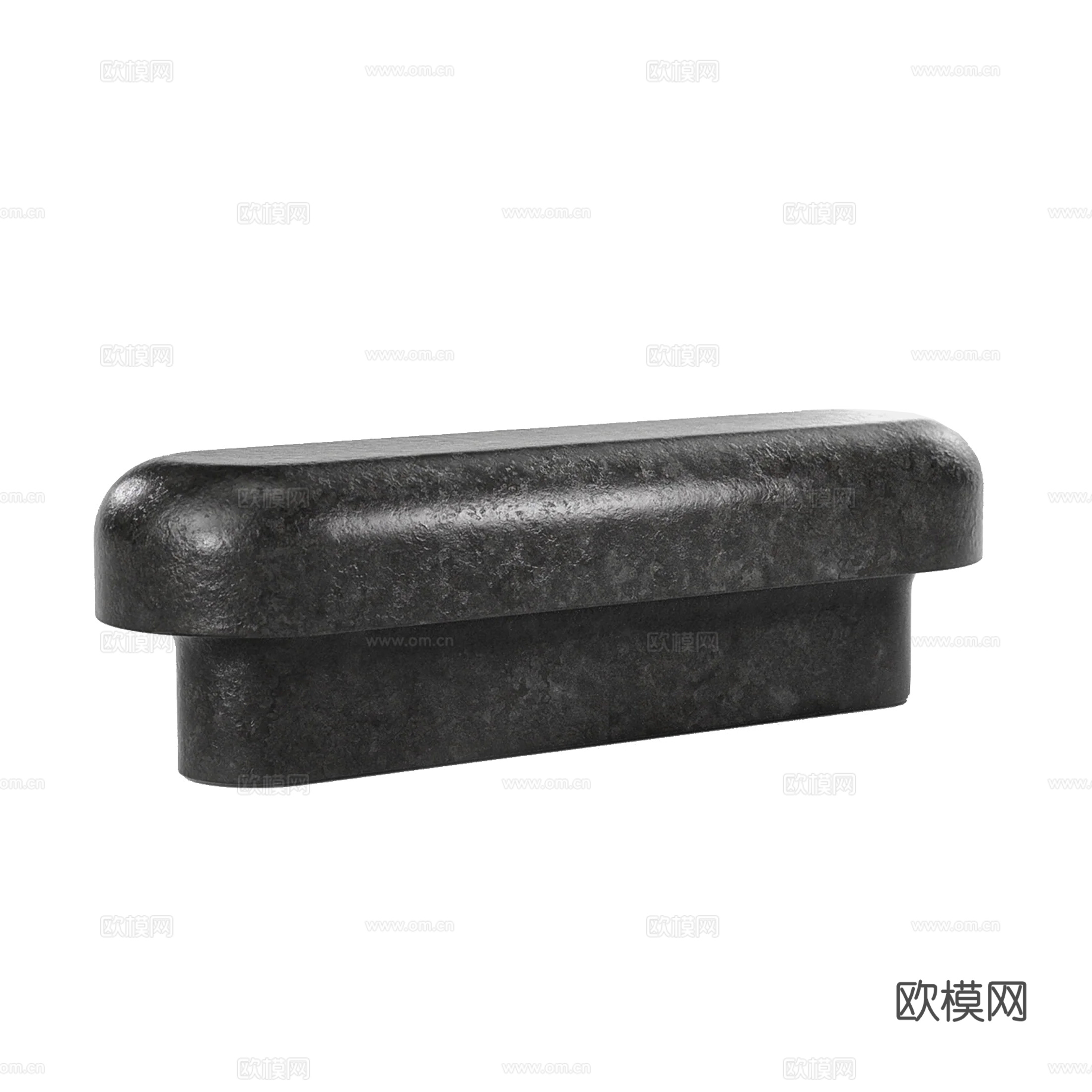 中古风长凳 矮凳 沙发凳su模型