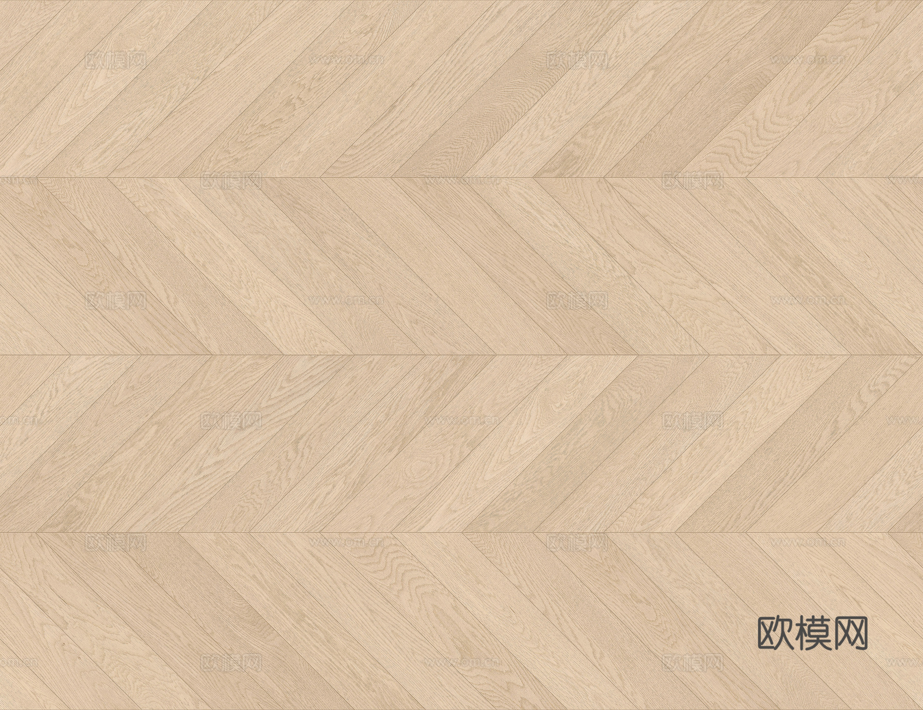 无缝原木色鱼骨拼人字拼木地板贴图