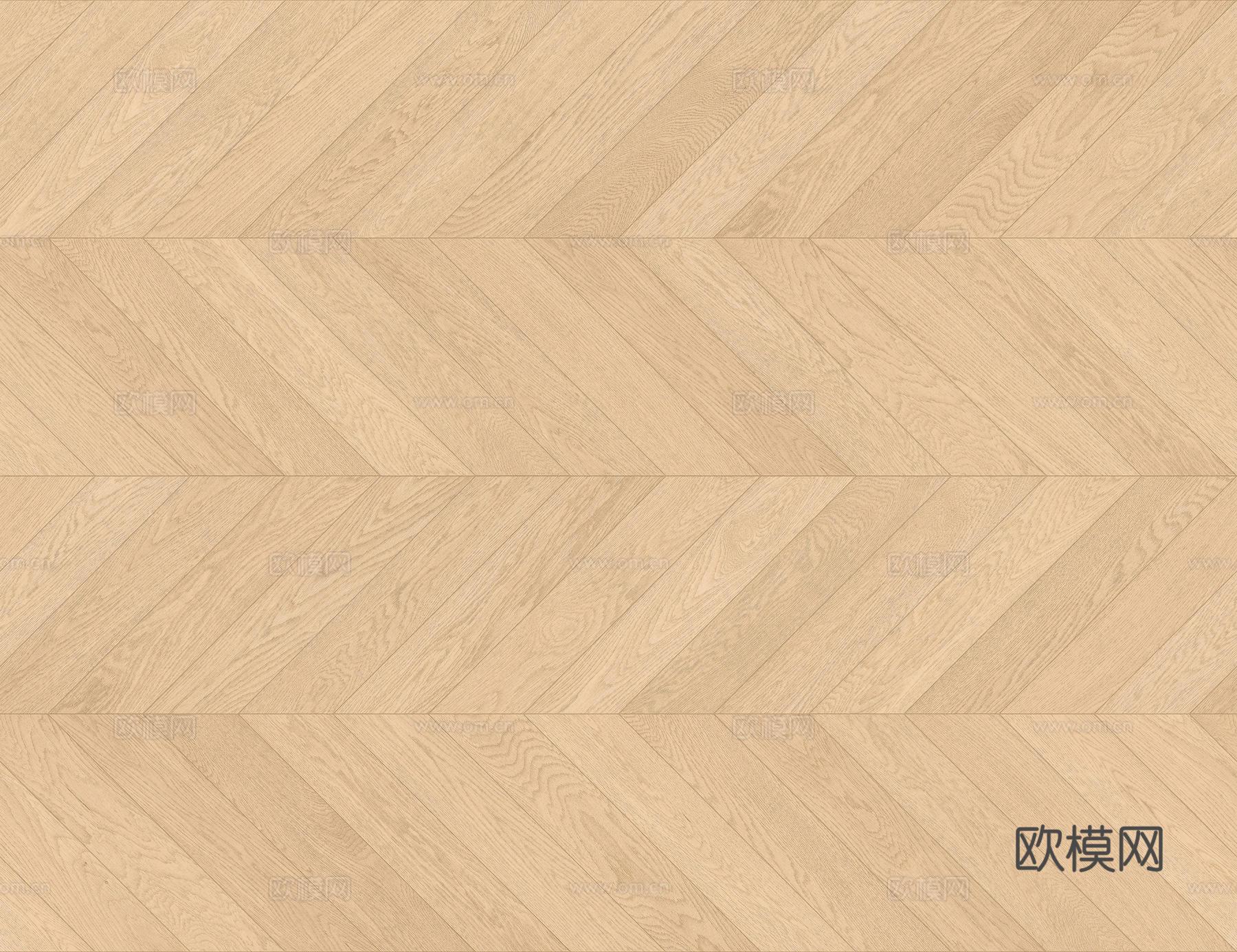 无缝原木色鱼骨拼人字拼木地板贴图