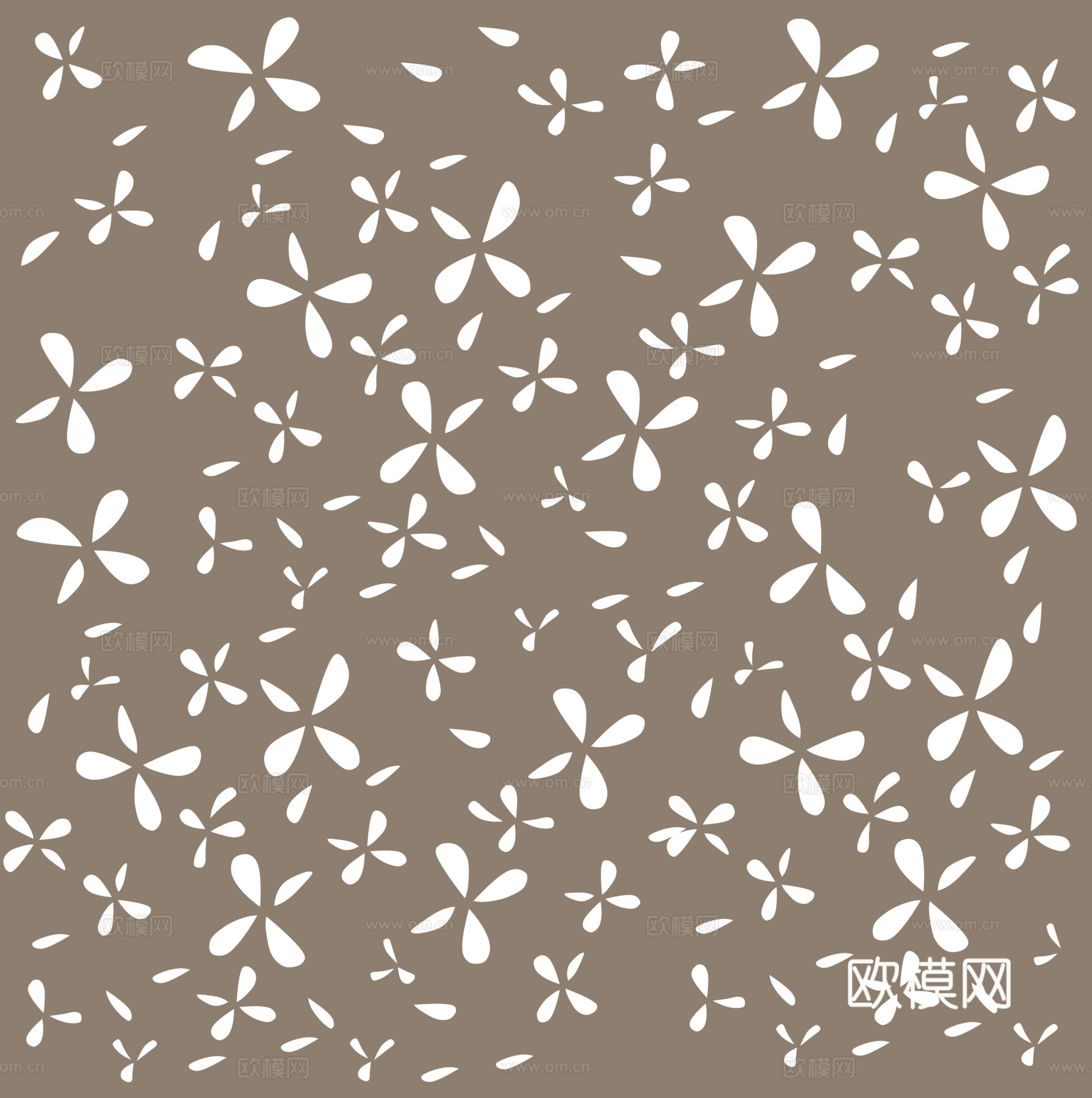 咖色穿孔板金属贴图