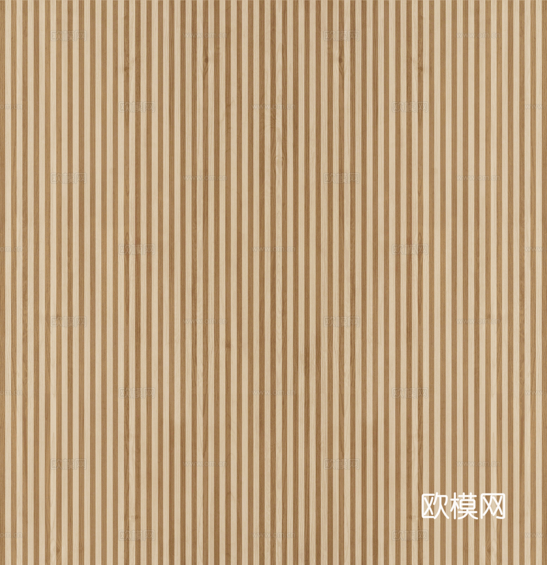 无缝原木奶油风木格栅 长城板贴图