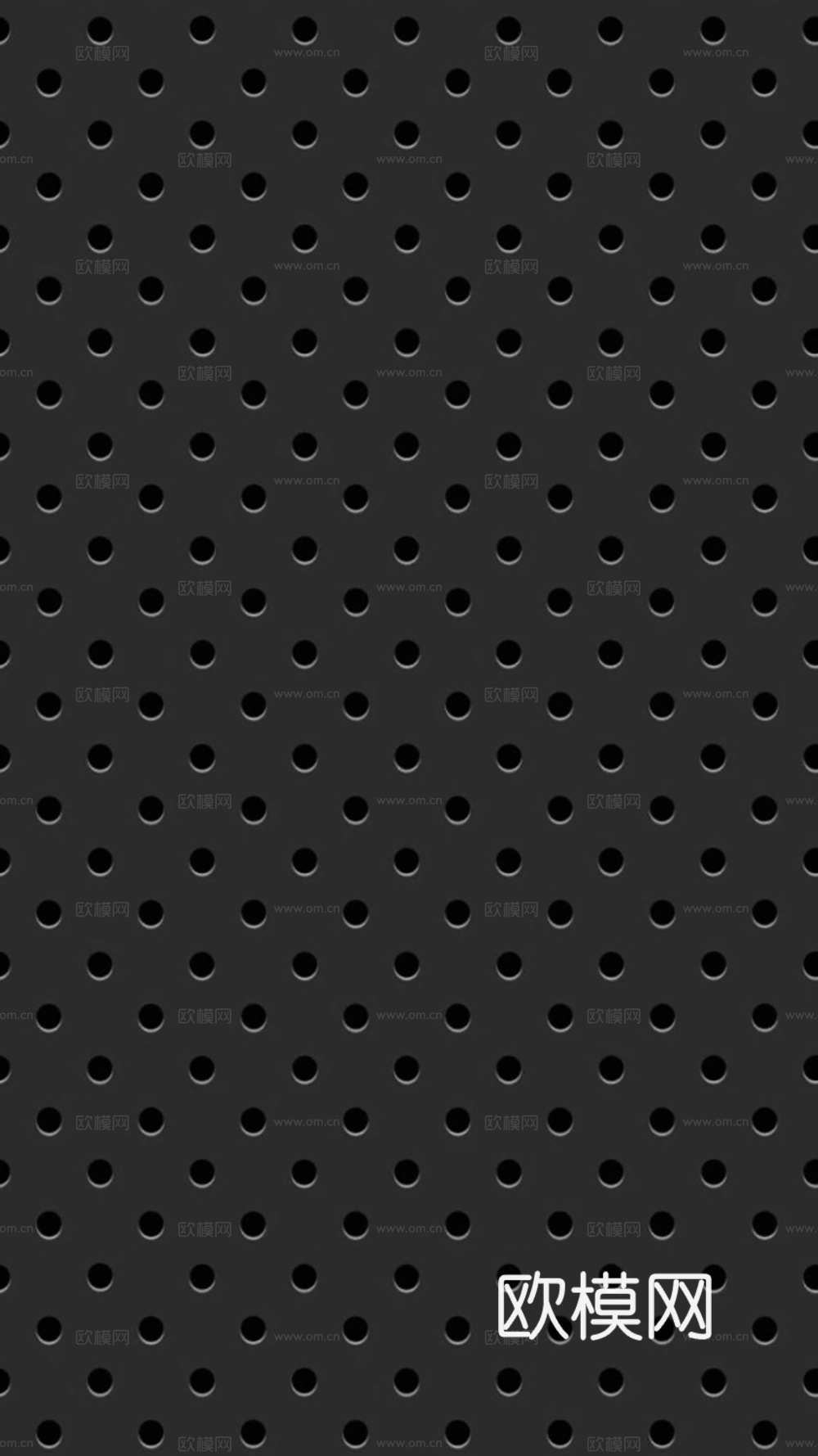 深色穿孔铝板贴图