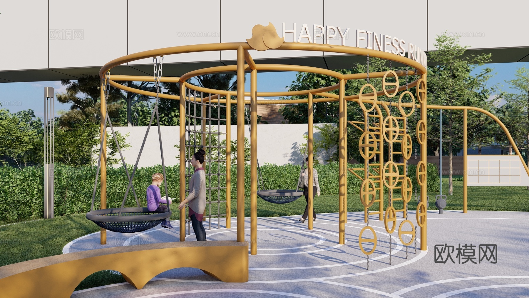 儿童活动区su模型