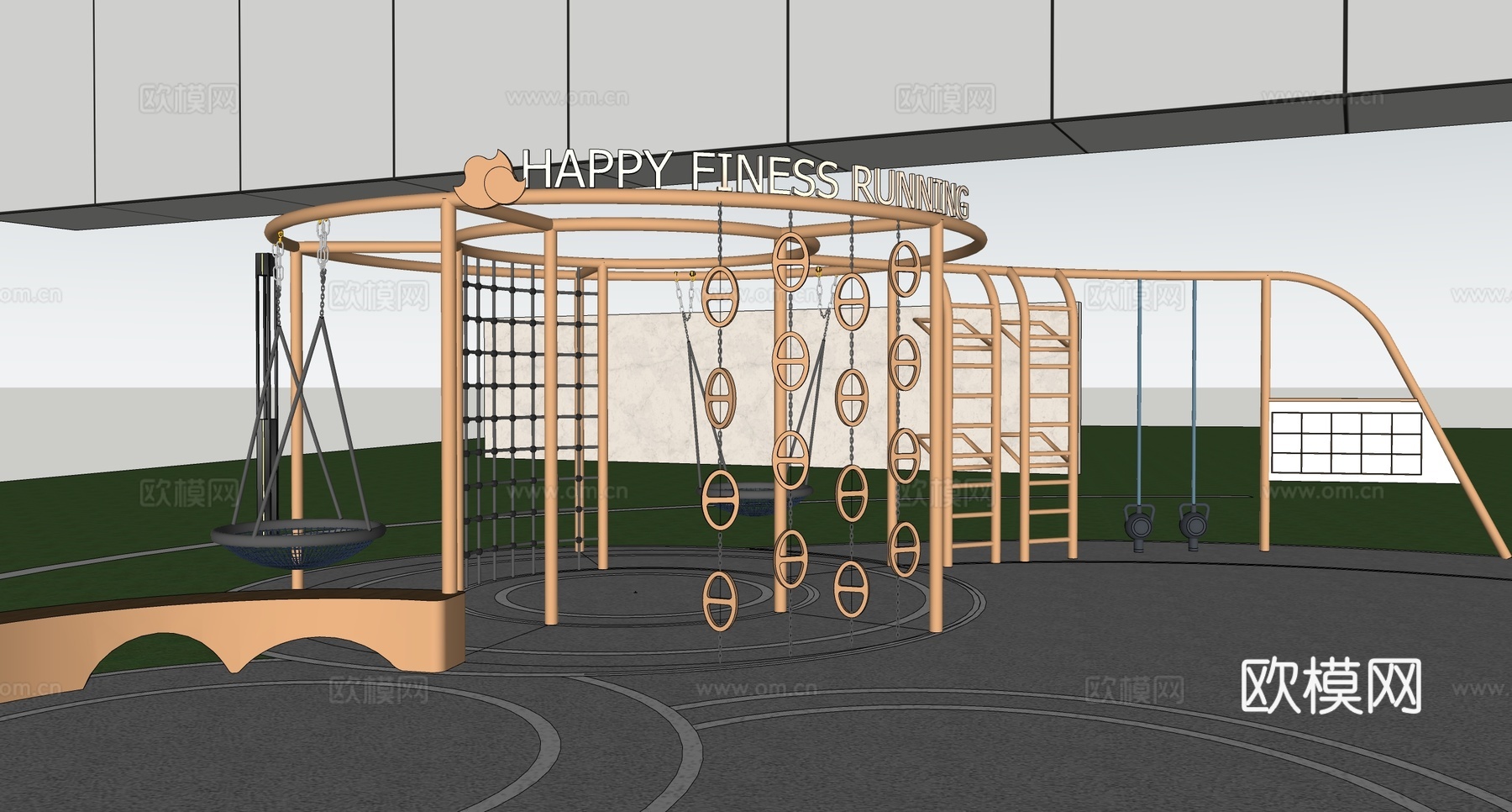 儿童活动区su模型