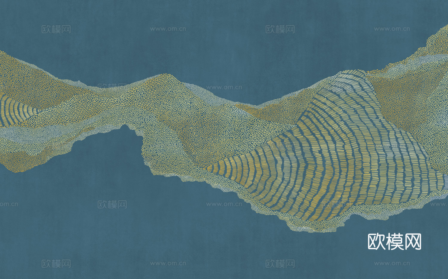 中式新中式抽象画线条壁纸壁画下载