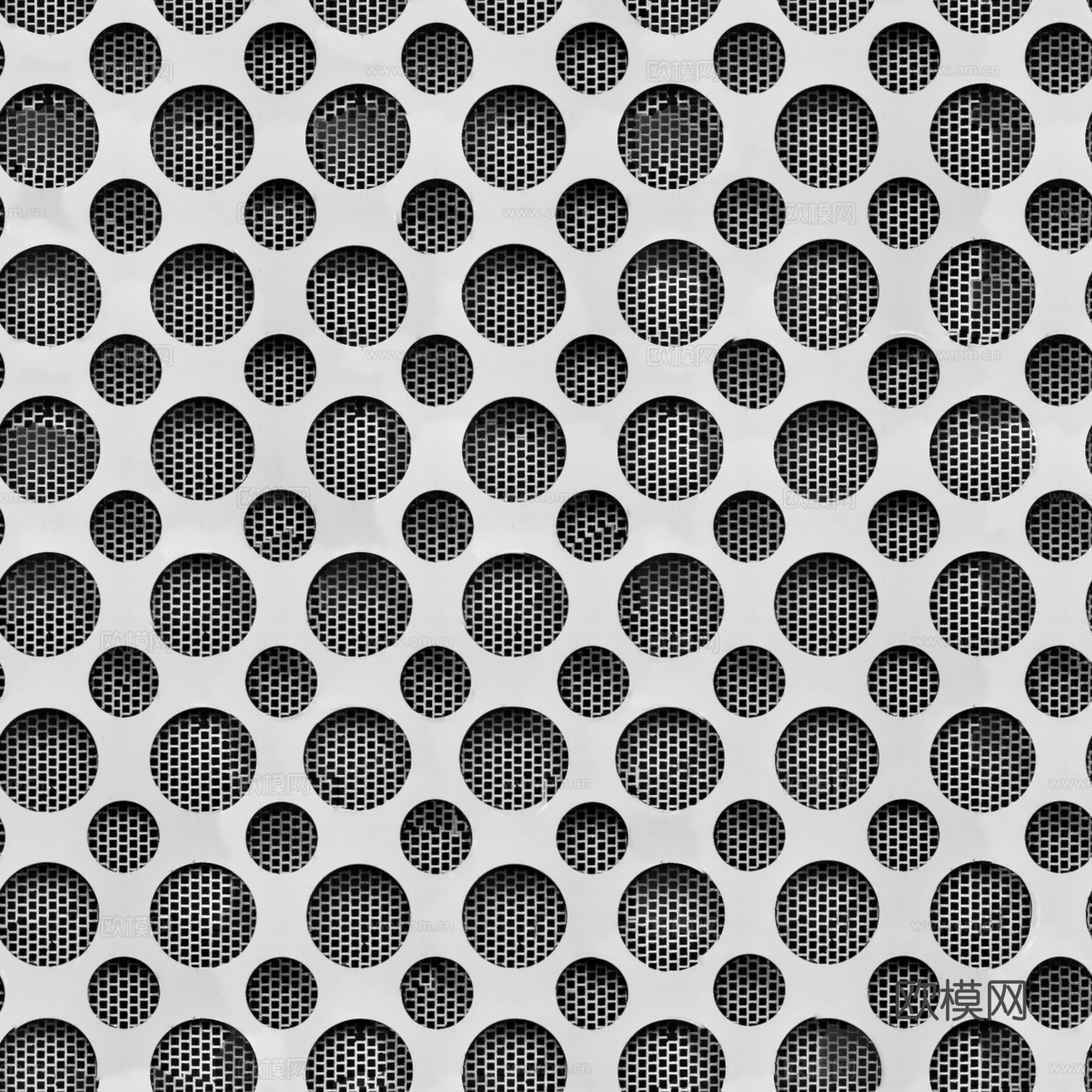 金属穿孔板冲孔板洞洞板贴图