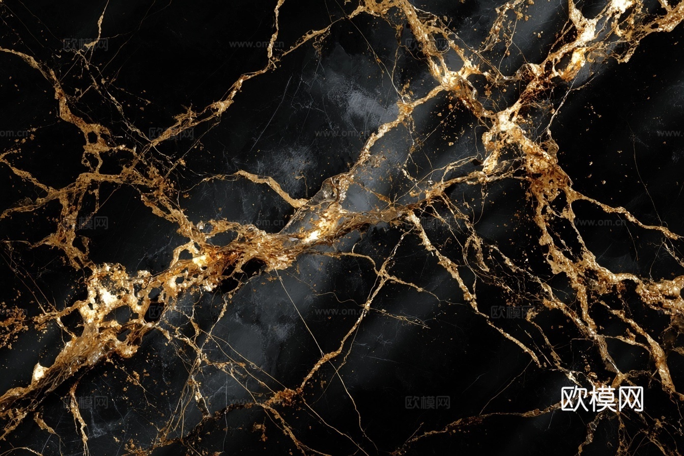 黑色大理石纹理