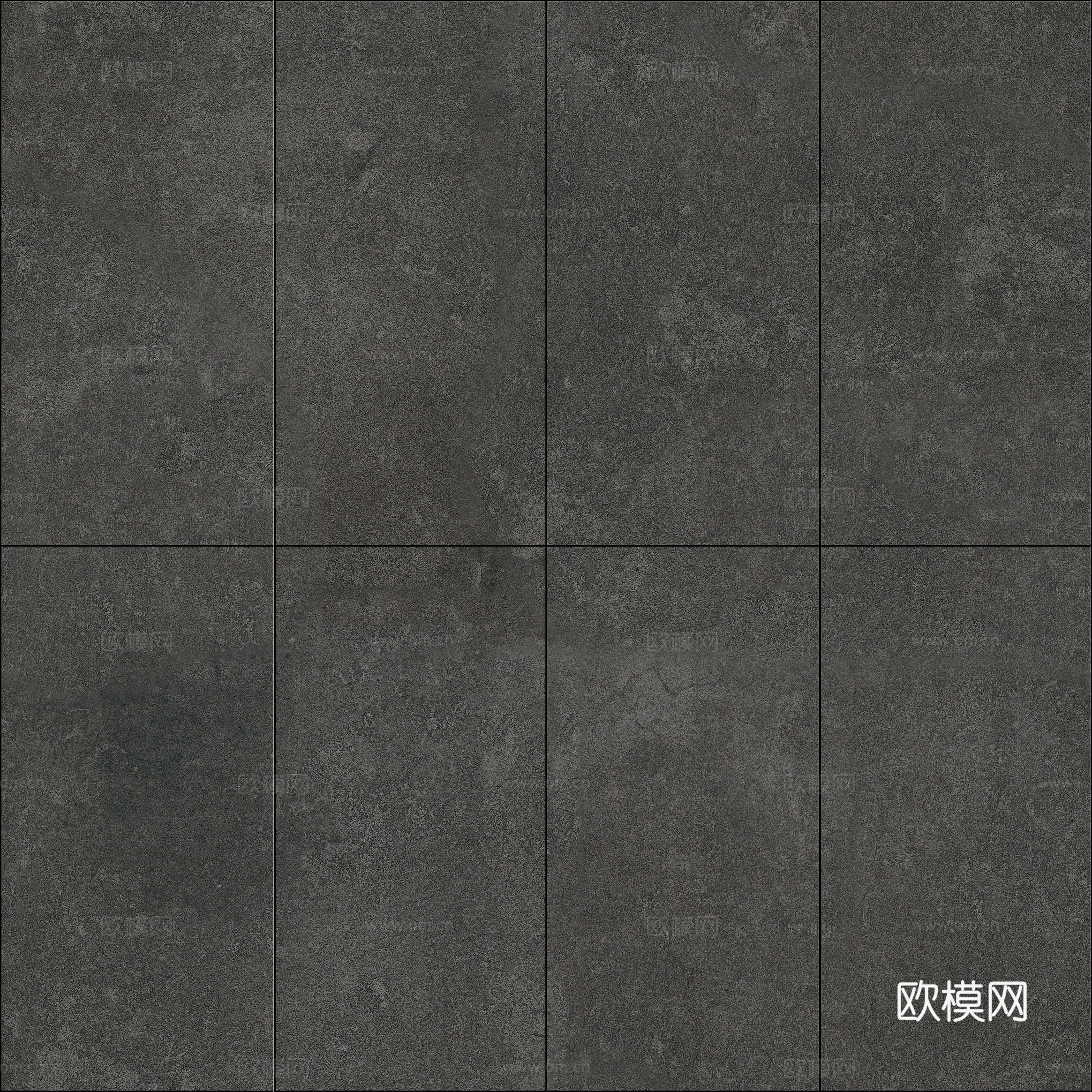 现代北欧黑色瓷砖