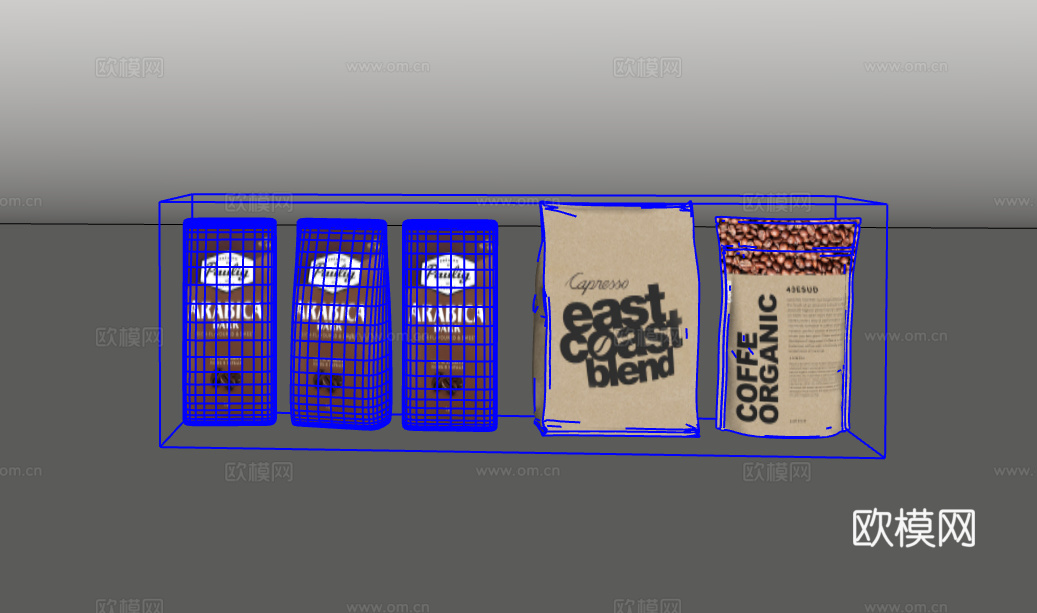 食物su模型下载（渲染图2）