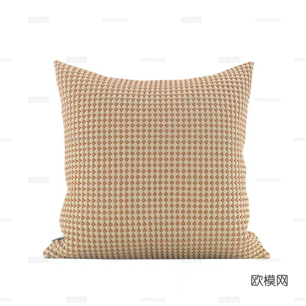 现代抱枕 枕头 印花抱枕 格纹抱枕