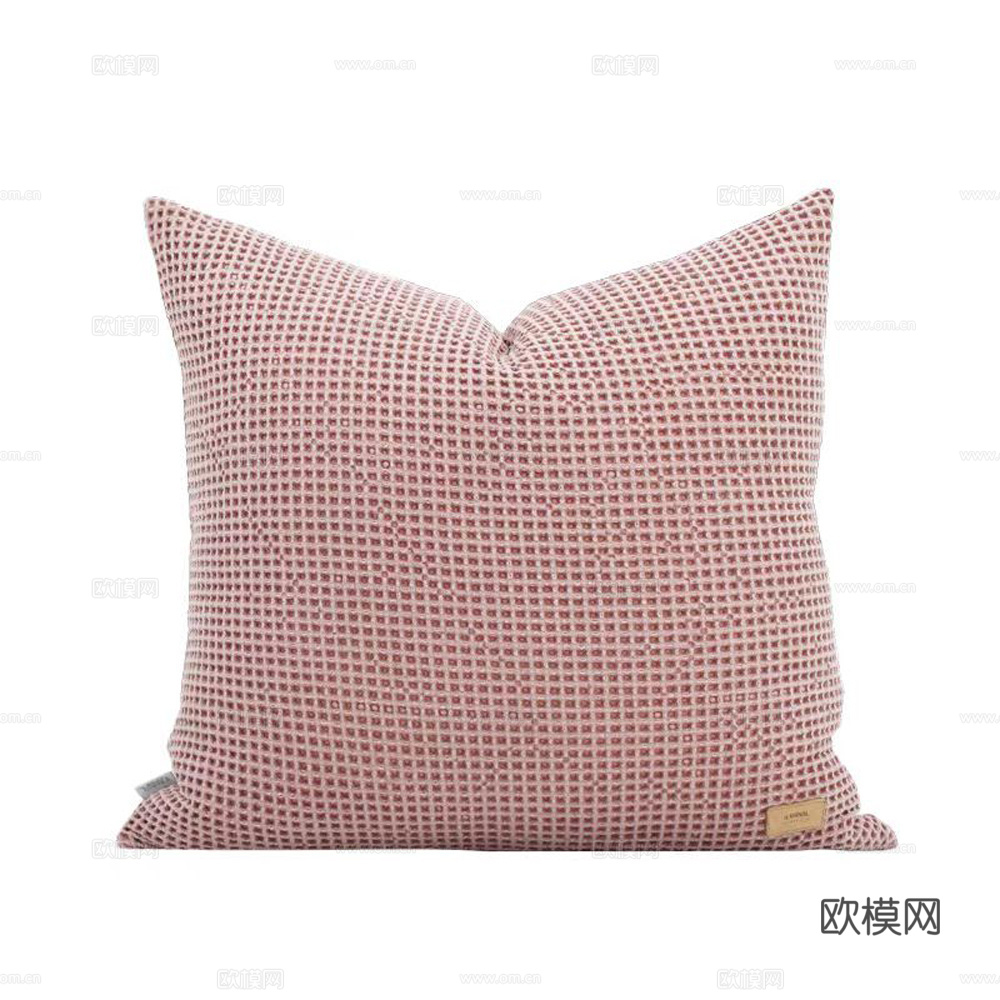 现代抱枕 枕头 印花抱枕  格纹抱枕