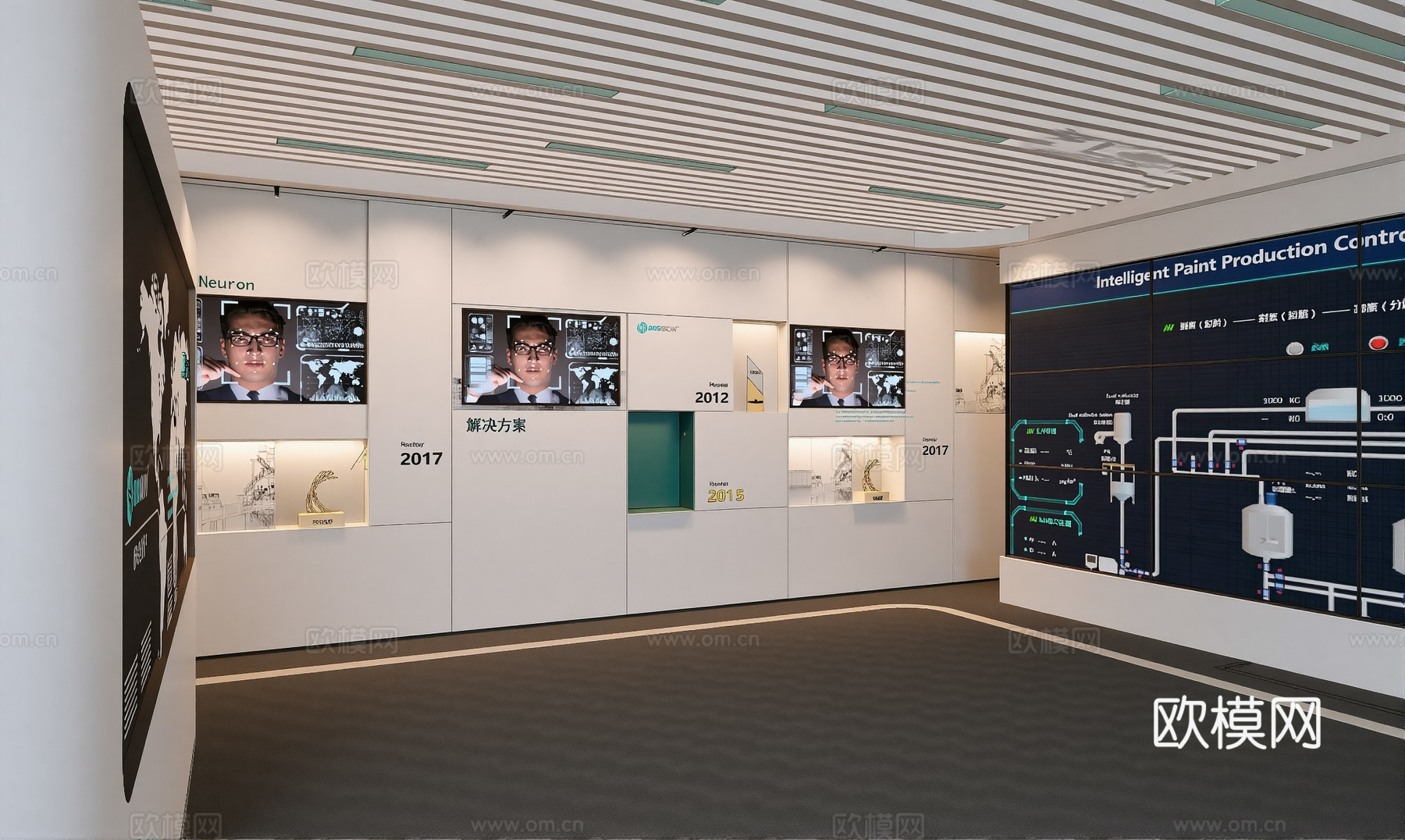 规划展厅 城市展厅su模型