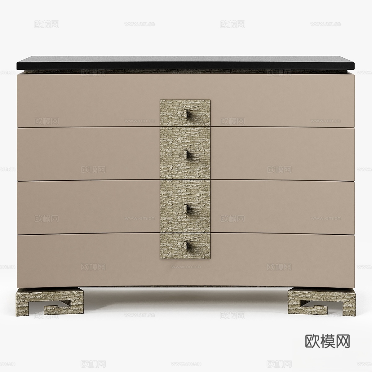 皮埃尔·库诺·布兰丹 希腊女神梳妆柜 新古典斗柜3d模型下载