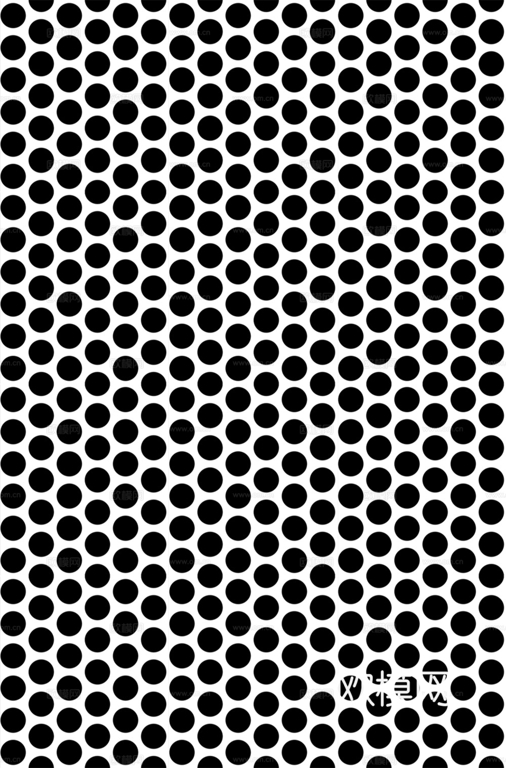 现代无缝穿孔板 洞洞板贴图