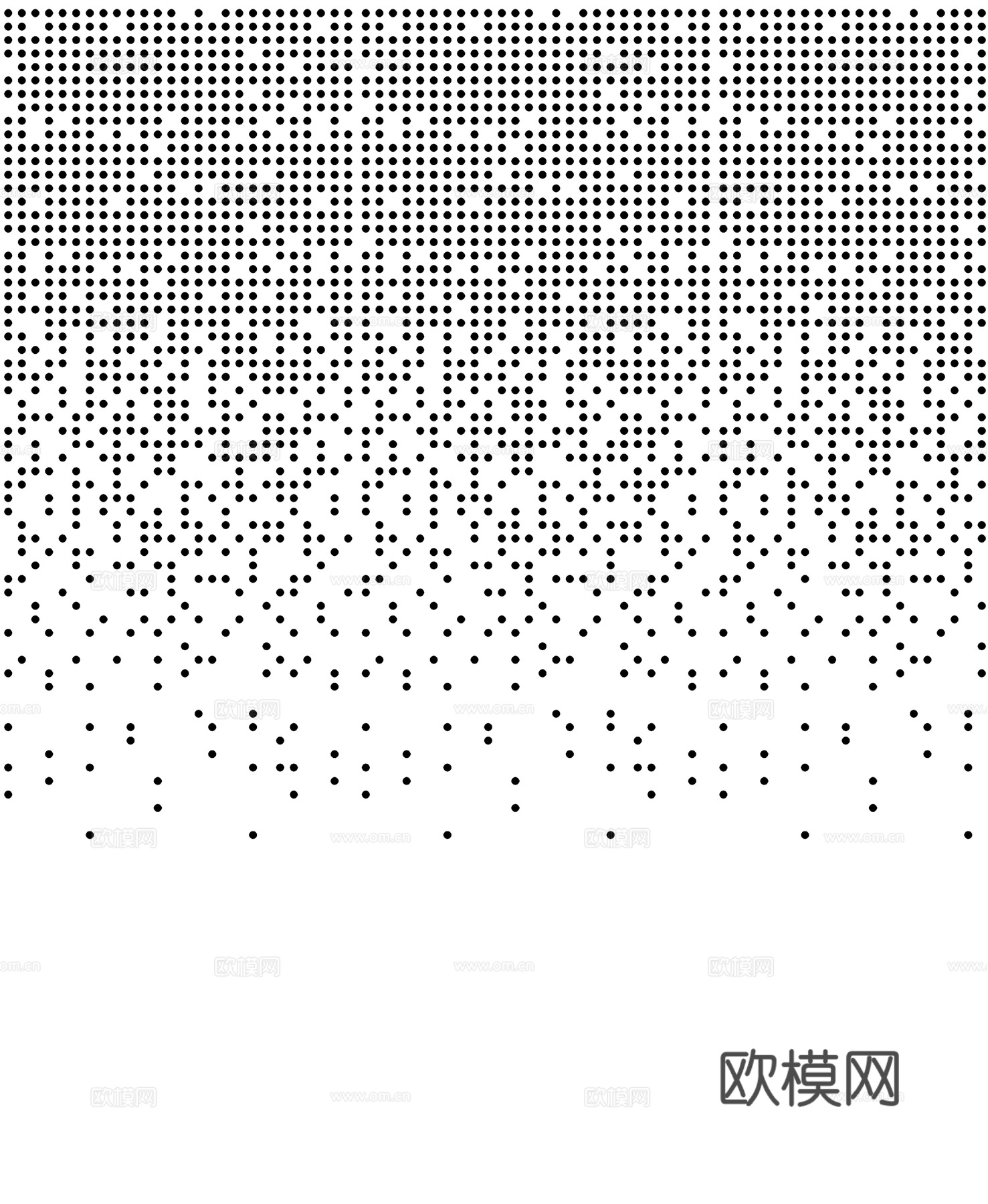 现代渐变穿孔板 穿孔板圆点洞洞板贴图