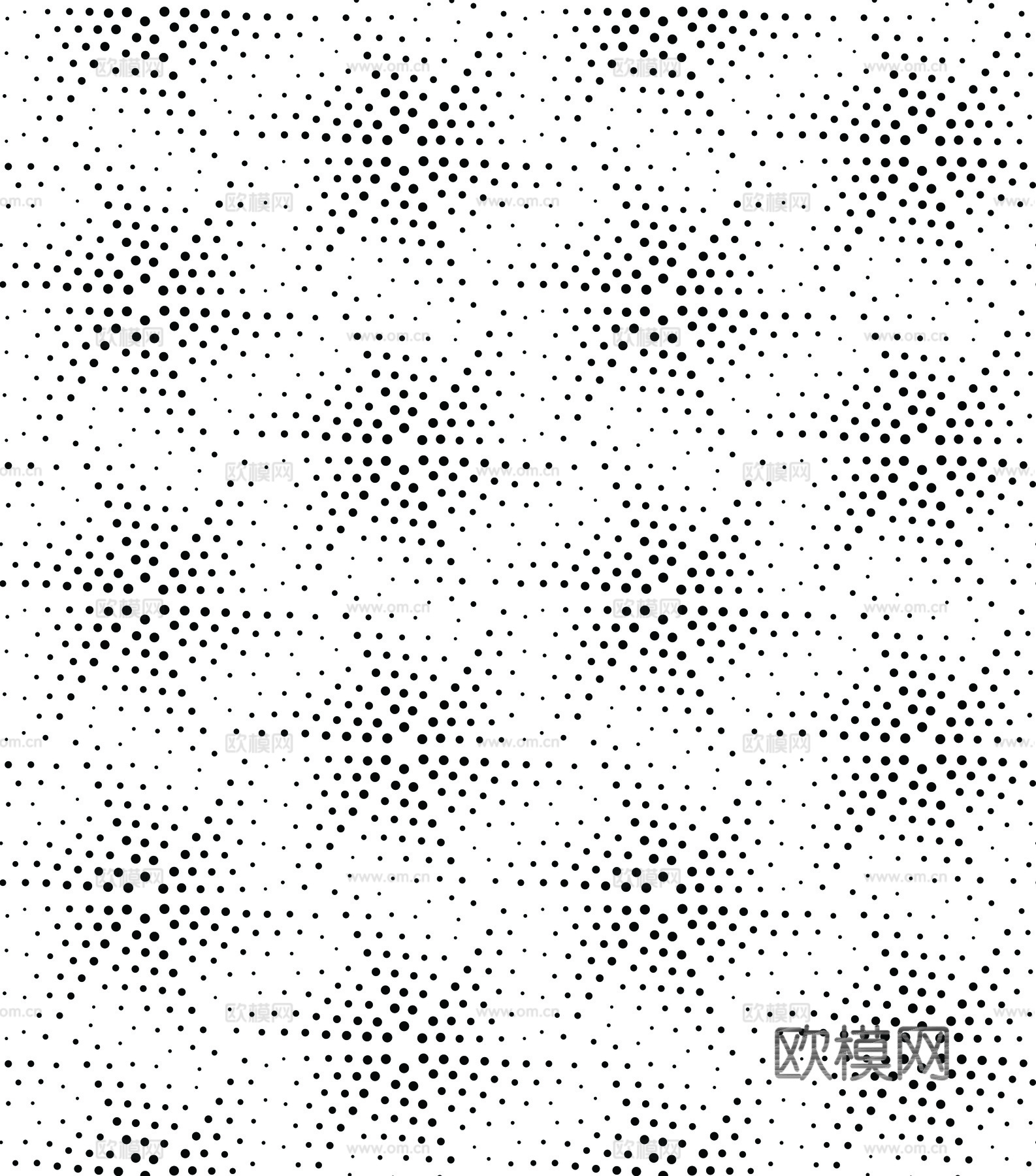 现代渐变穿孔板 穿孔板圆点贴图