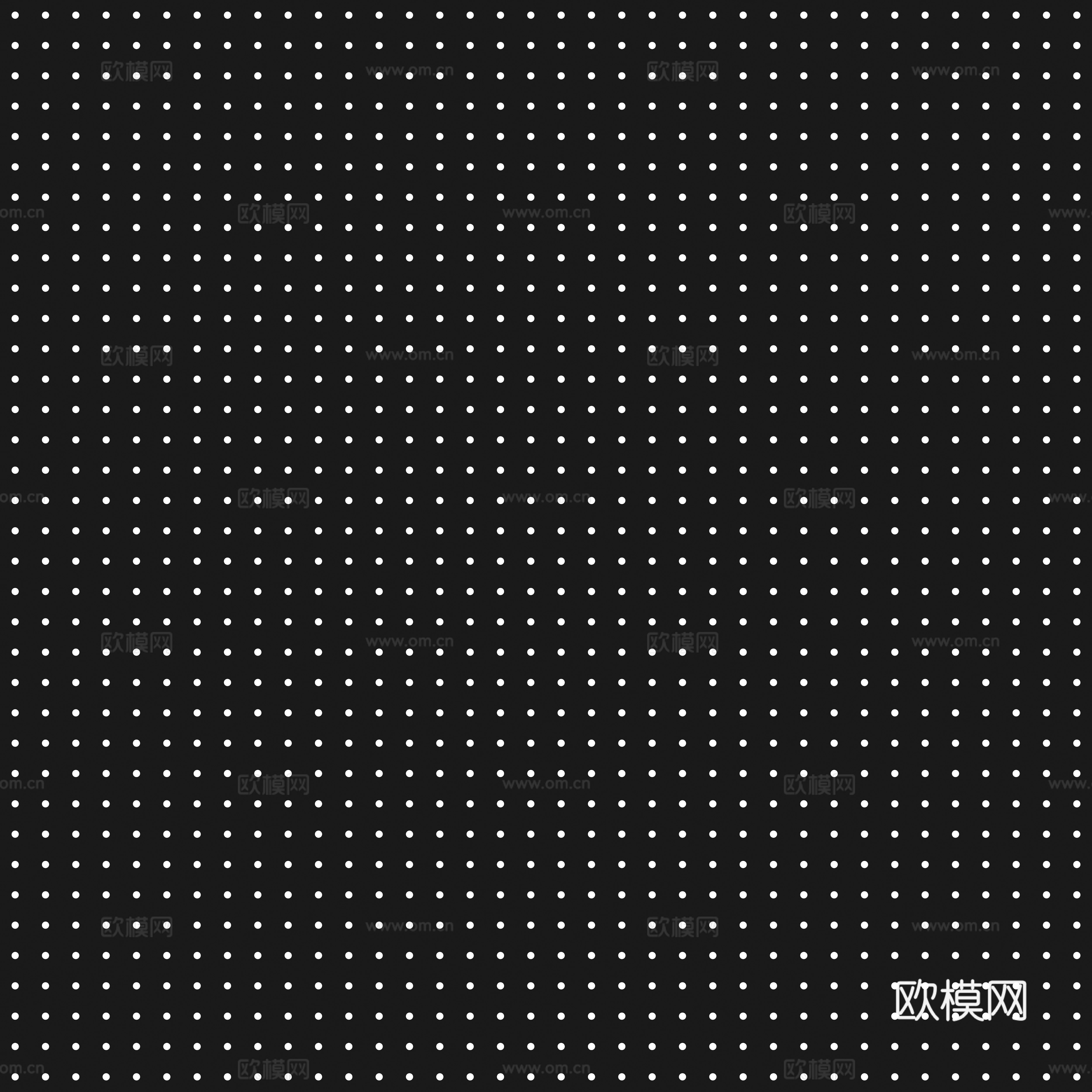 无缝圆形冲孔金属板黑白贴图