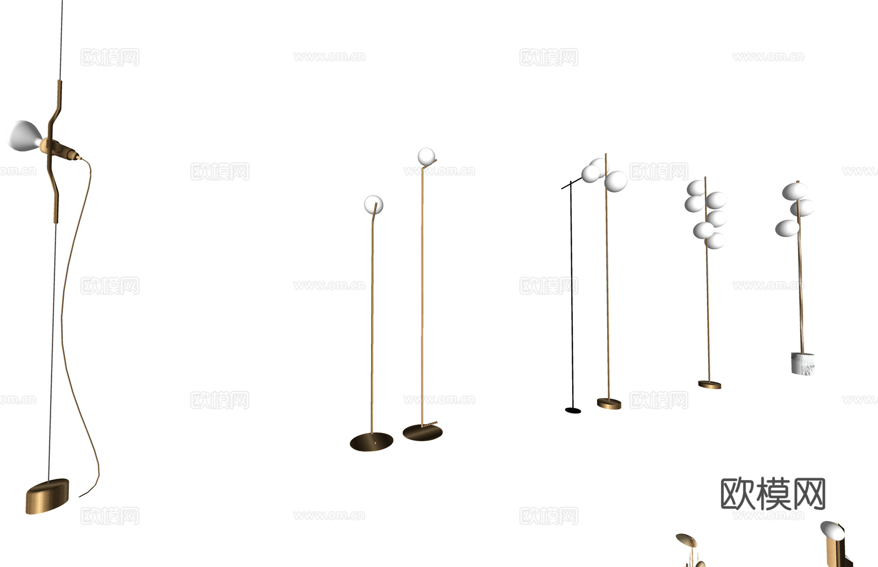 射灯 灯光 灯具 室外灯 室内灯 吊灯su模型