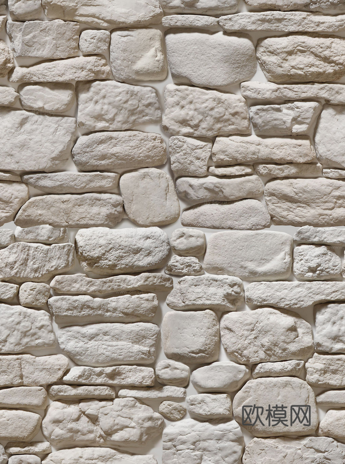 现代复古文化石墙 无缝岩石墙 毛石墙贴图