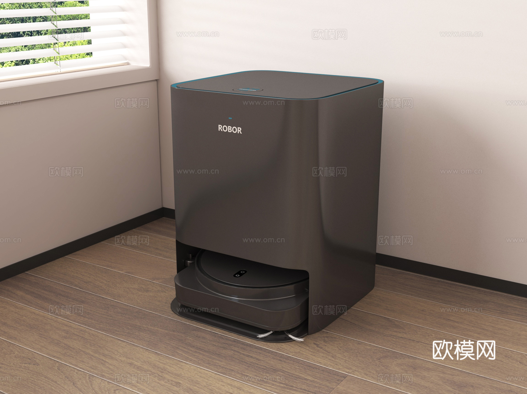 现代扫地机器人su模型