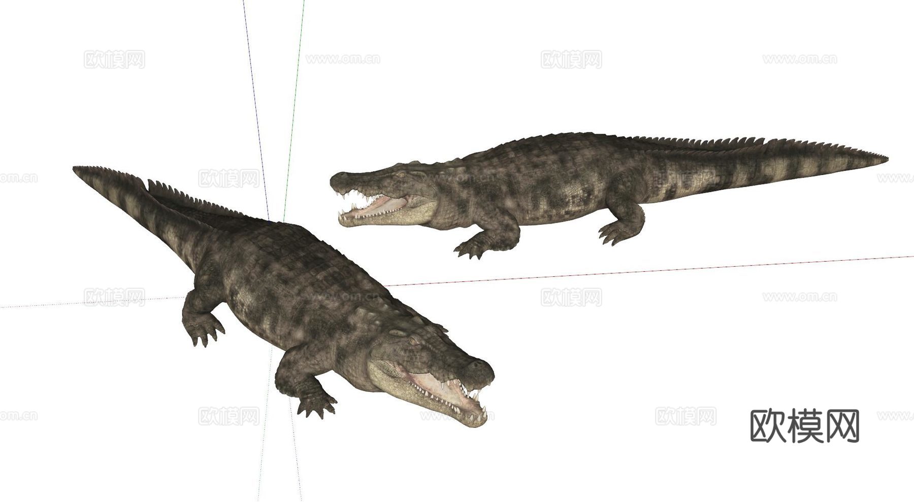 鳄鱼su模型