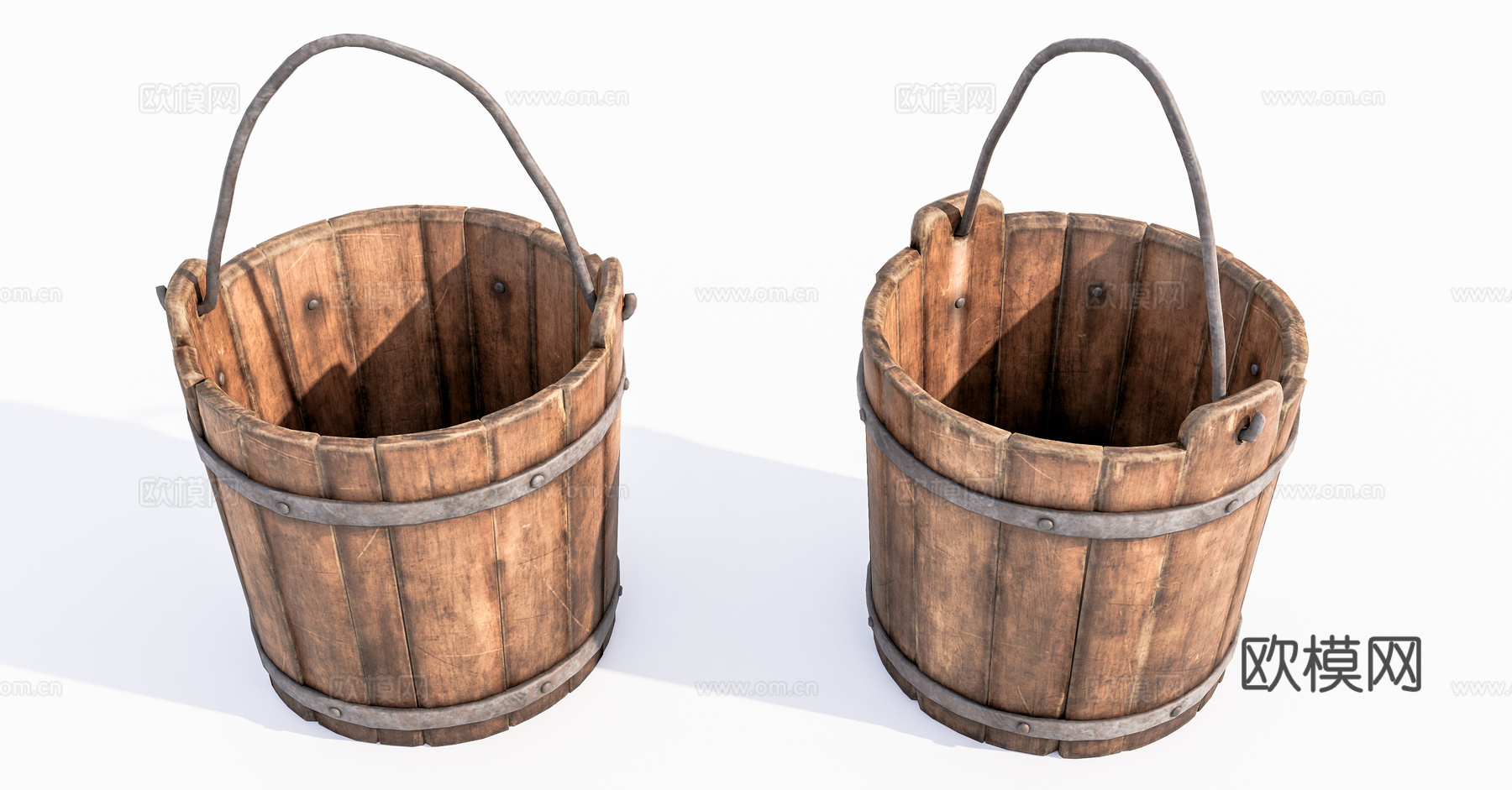 木桶su模型