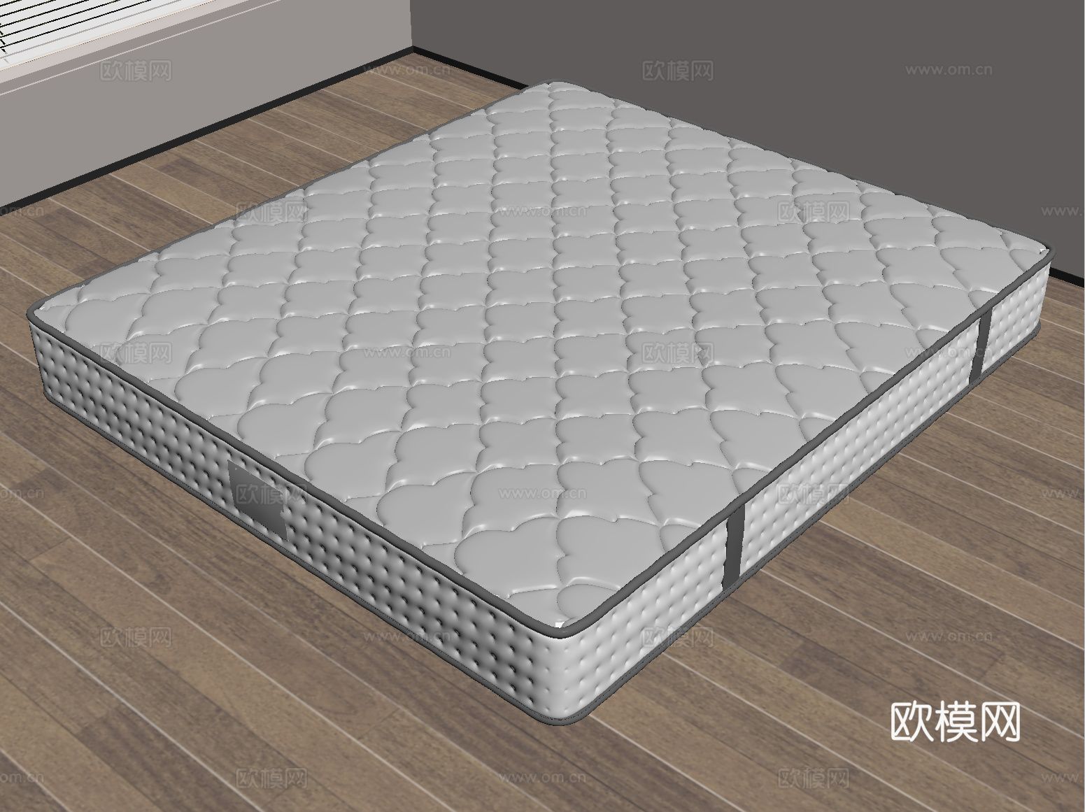现代床垫 床品 席梦思su模型